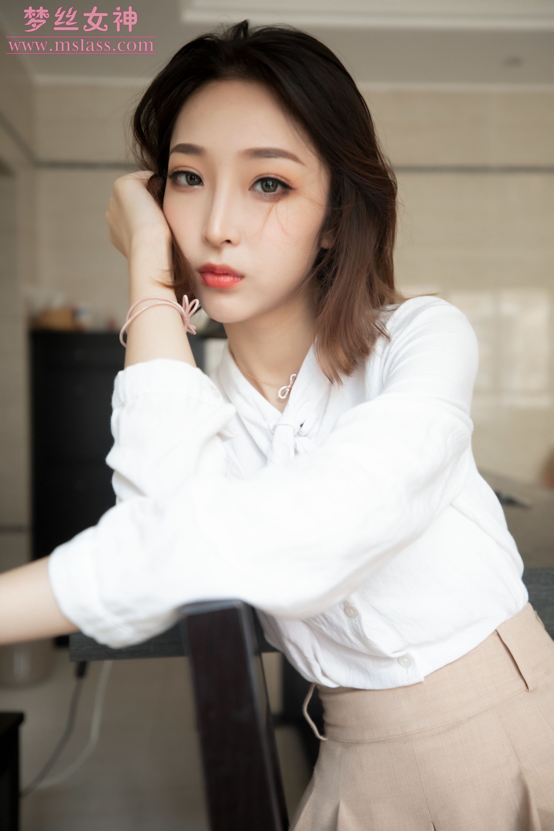 乔儿 美女主播（肉色）-图4