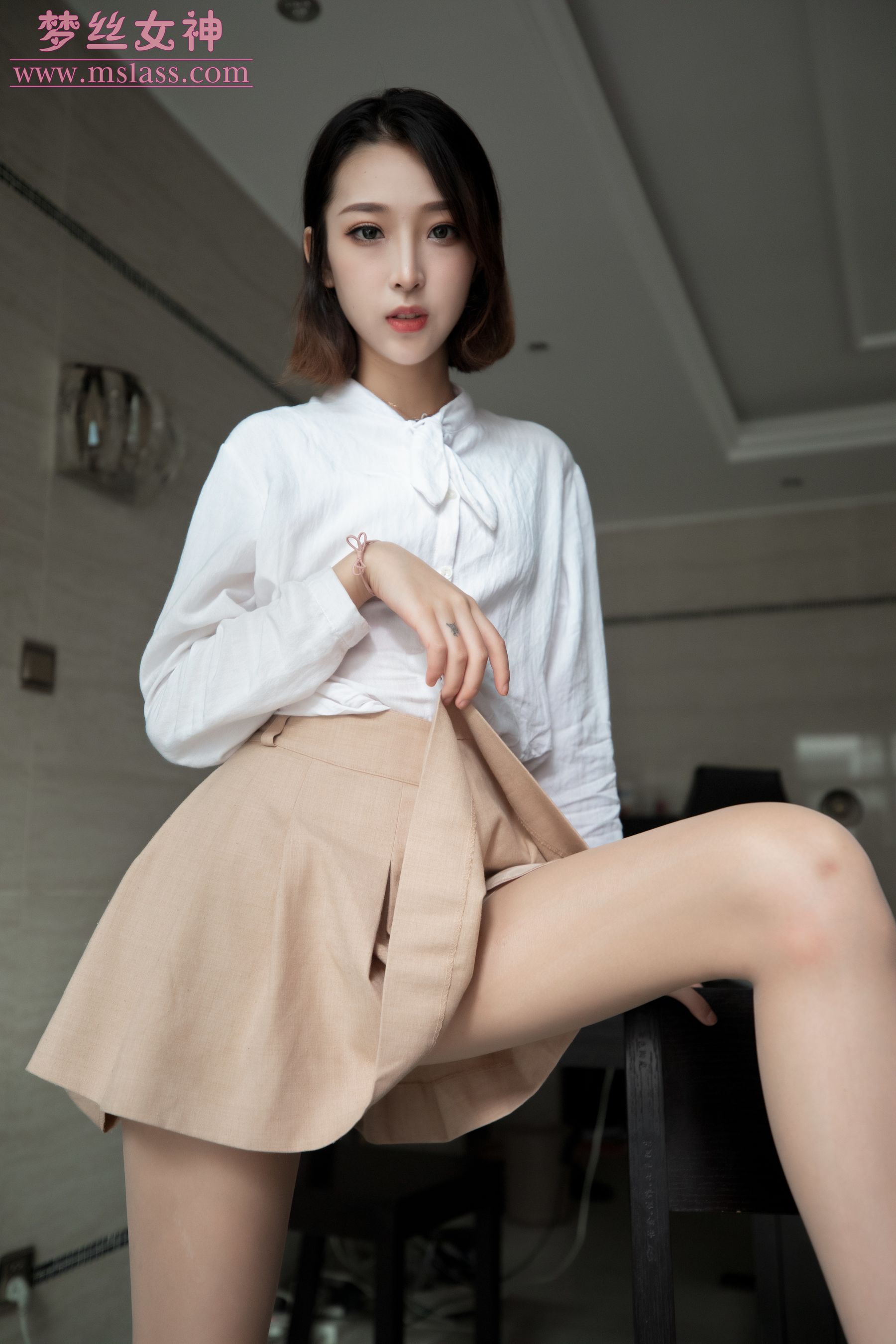 乔儿 美女主播（肉色）-图57