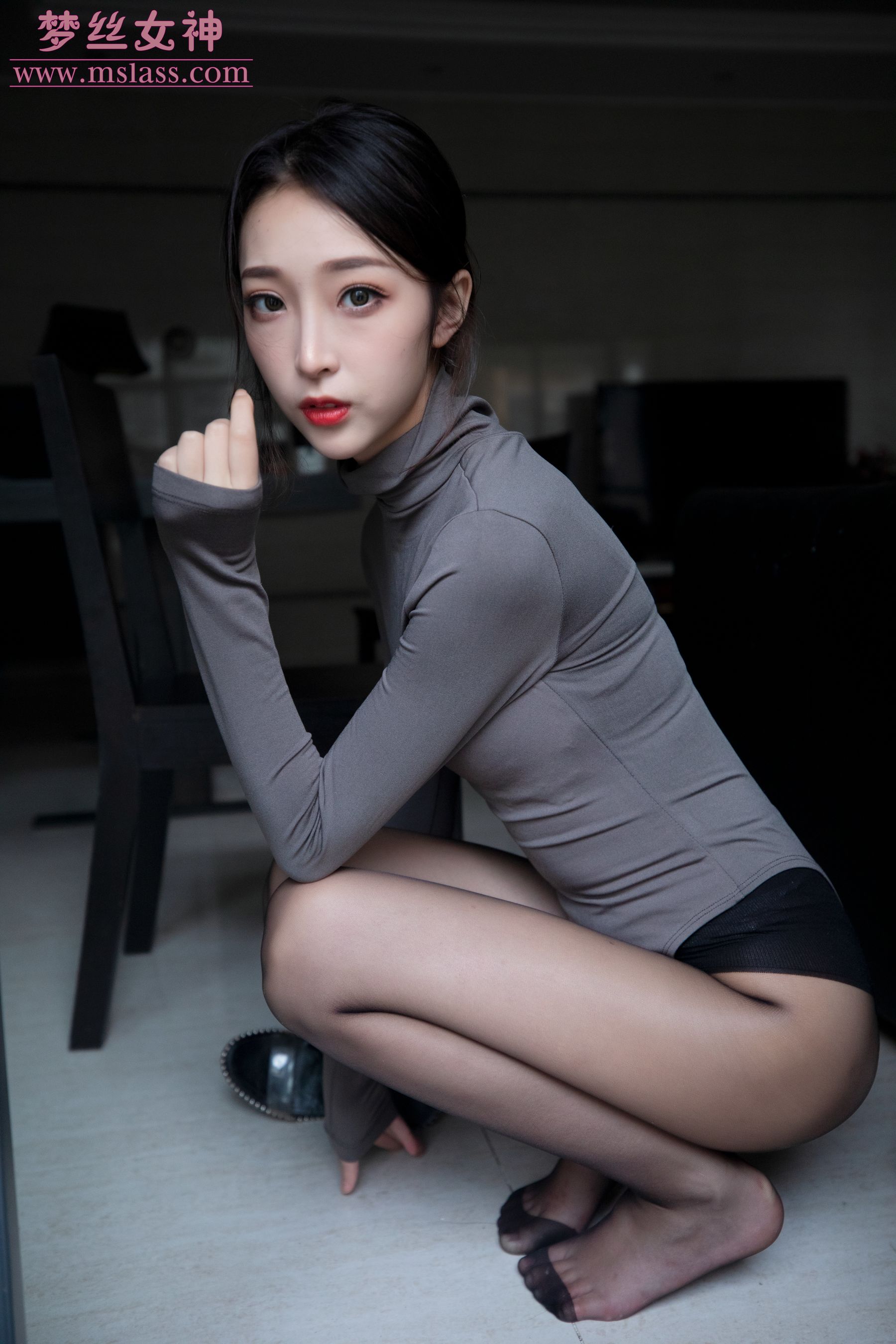 乔儿 美女主播（黑色）-图31