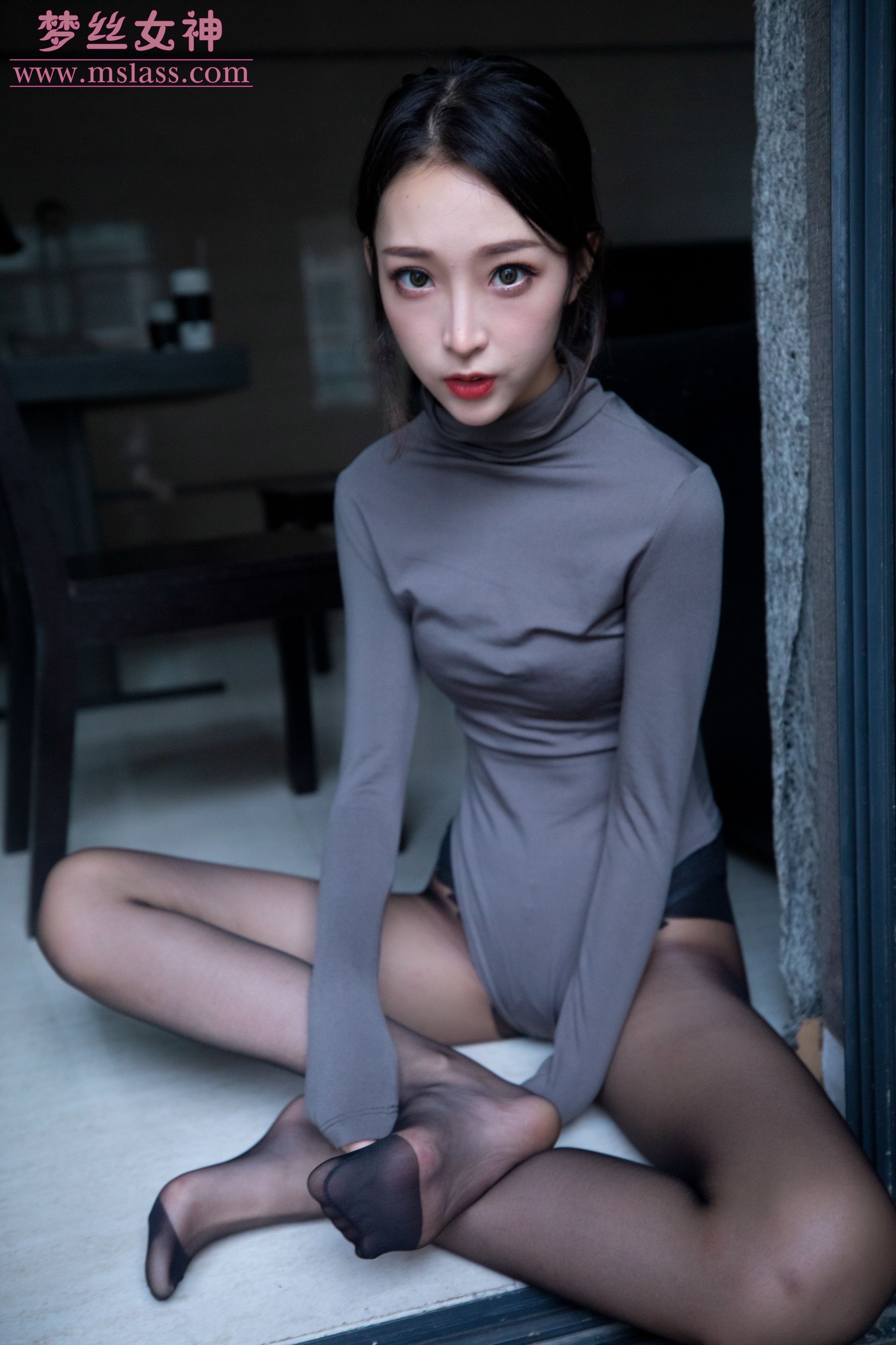 乔儿 美女主播（黑色）-图50