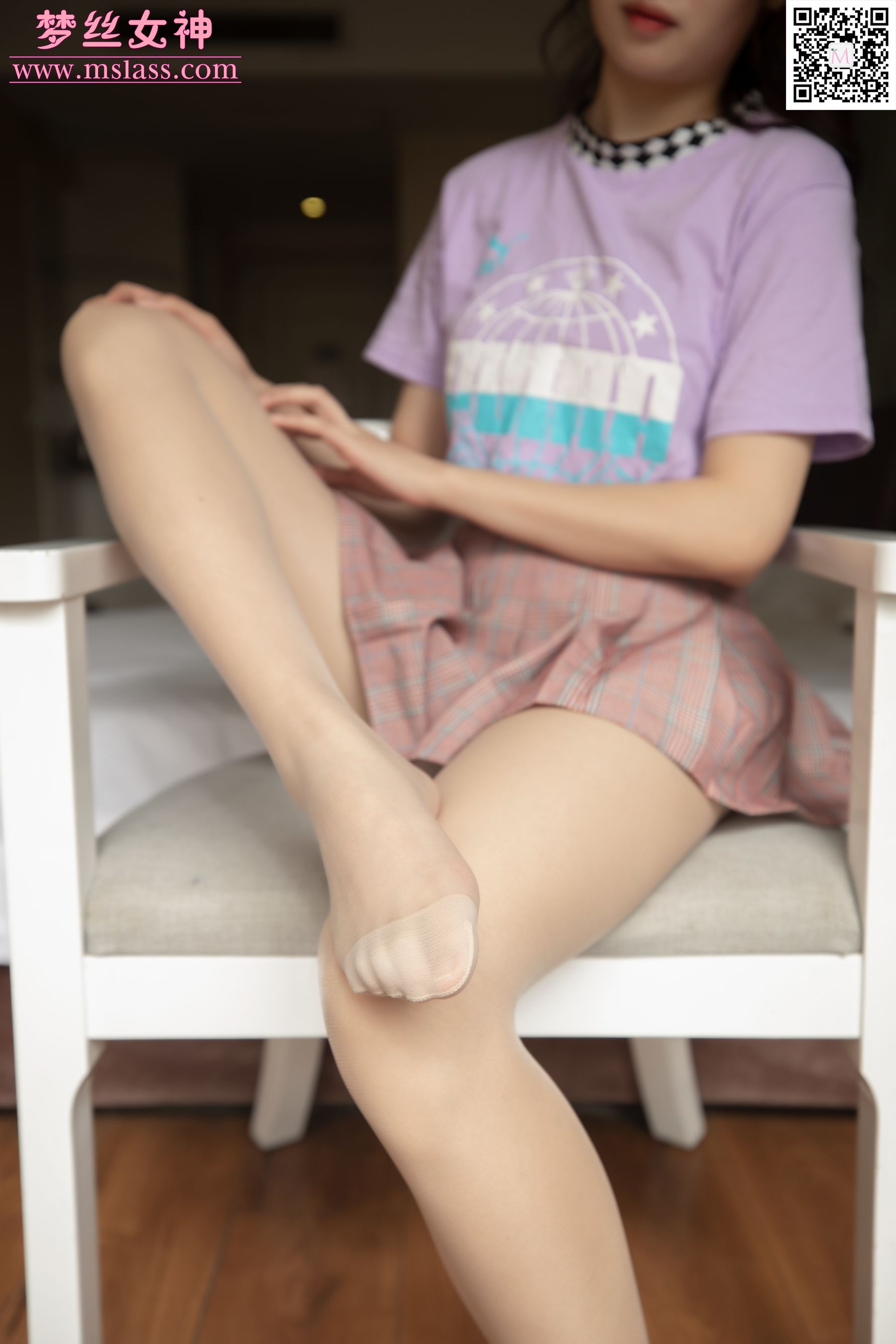 刘佳 笔直的丝袜腿-图48