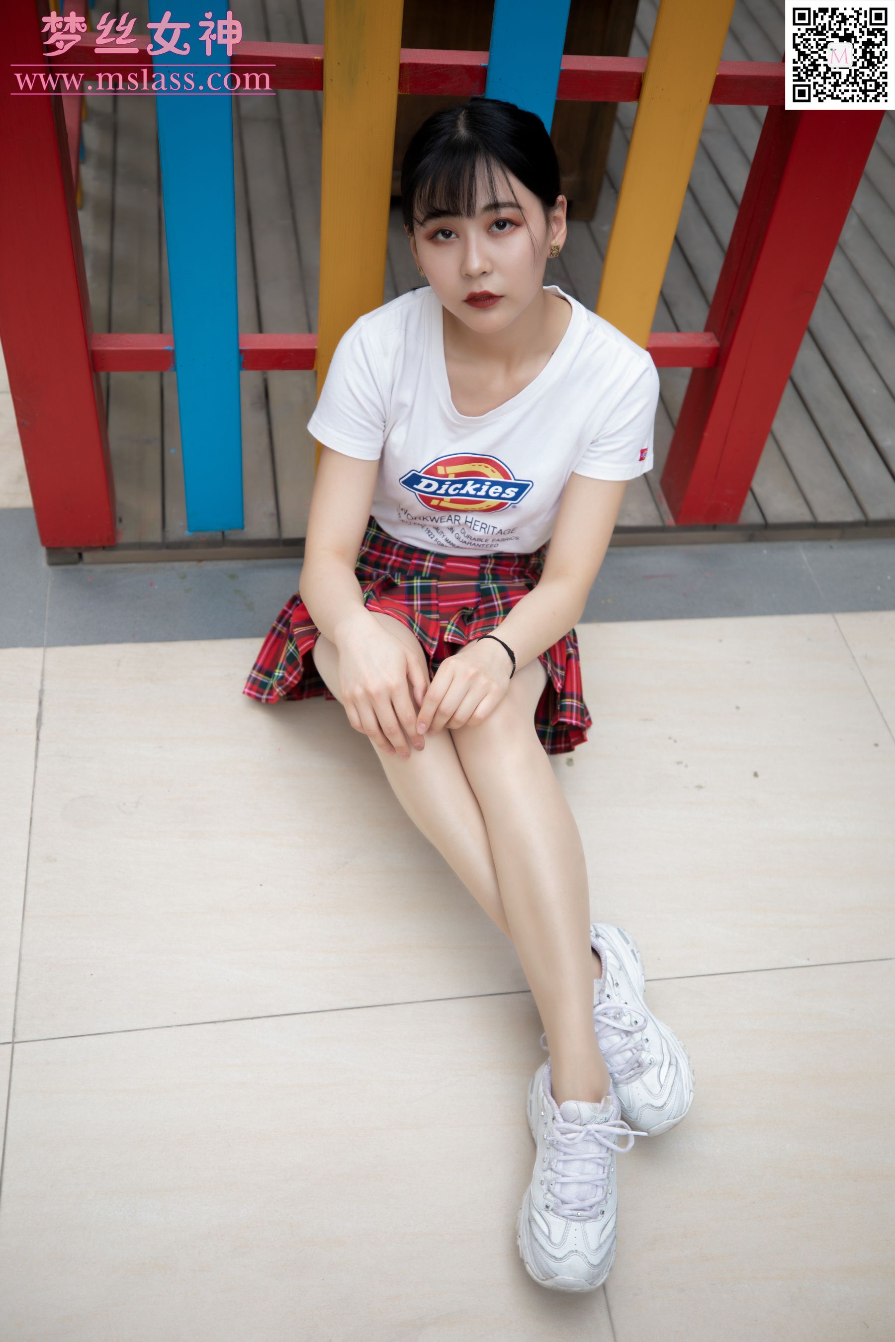 可岚 小白鞋的搭配-图8