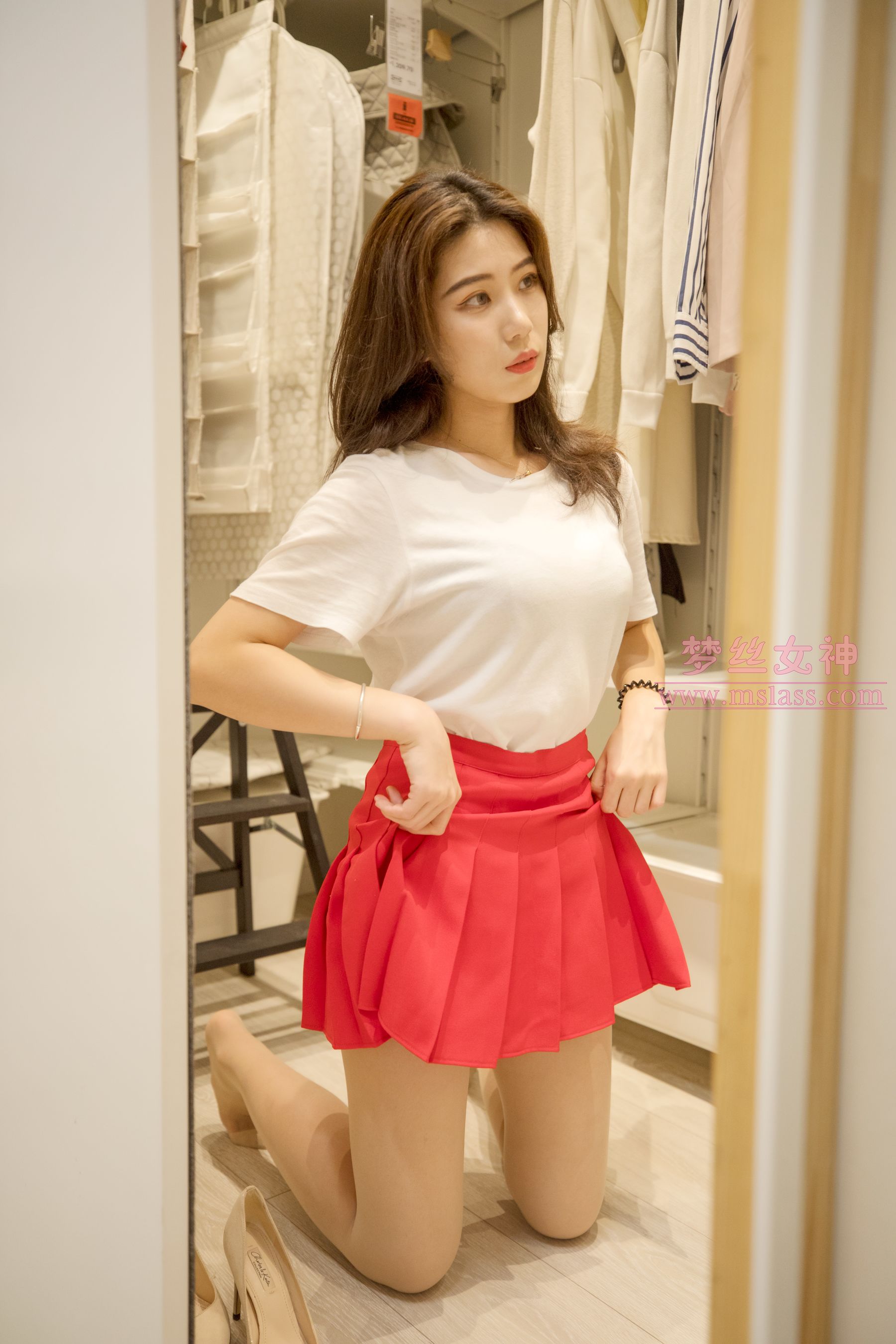 媛媛 商场的试衣间-图28