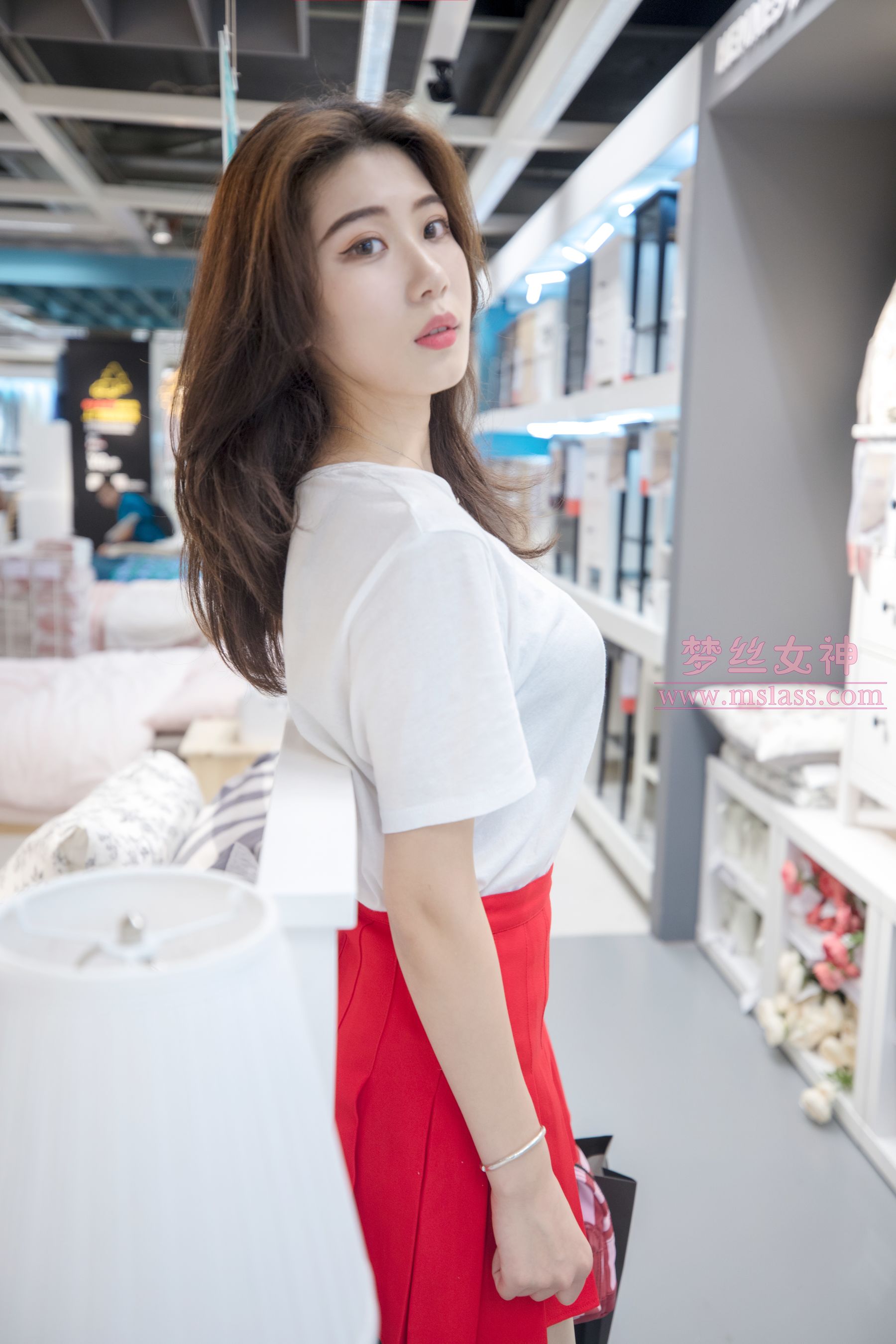 媛媛 商场的试衣间-图32