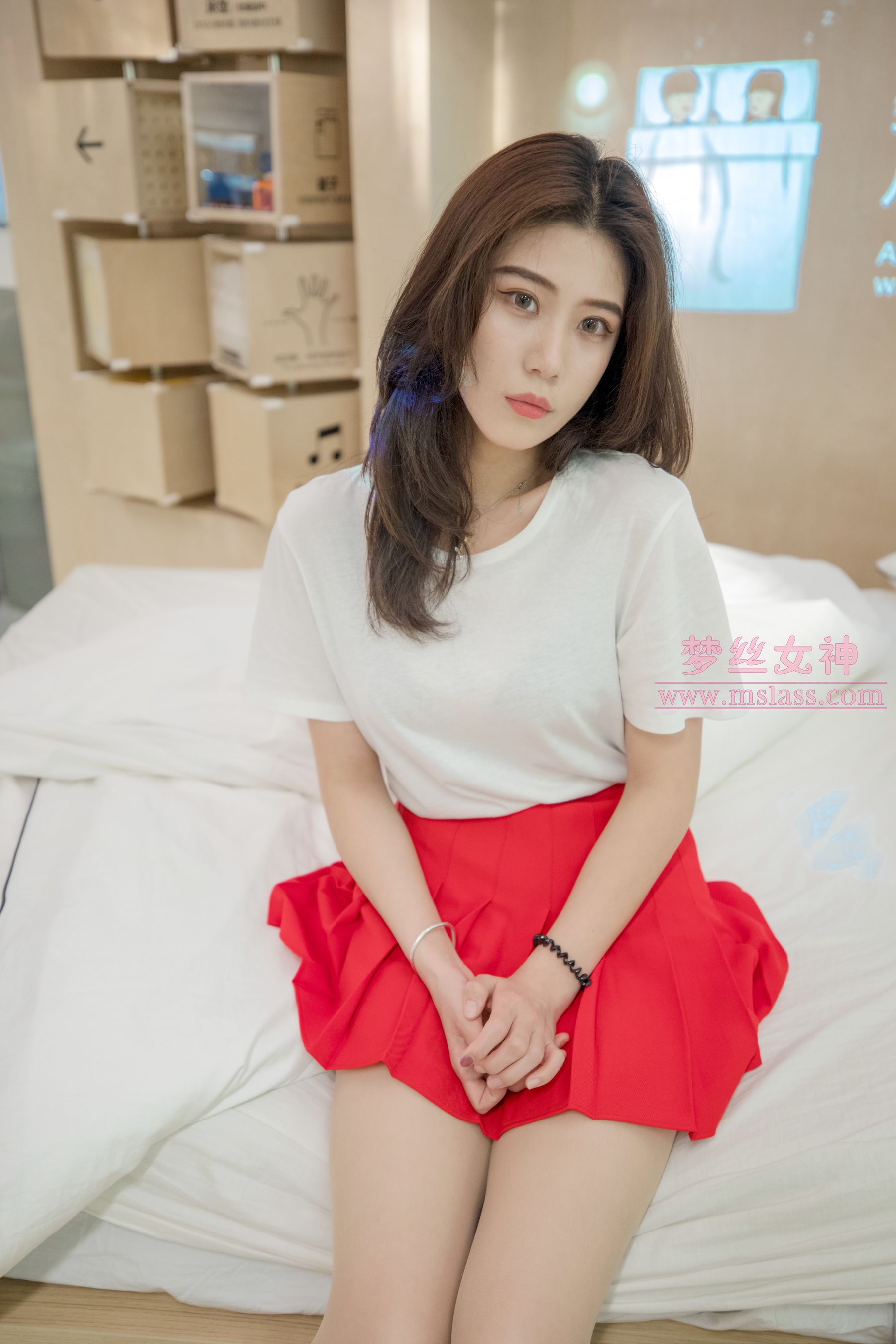 媛媛 商场的试衣间-图44