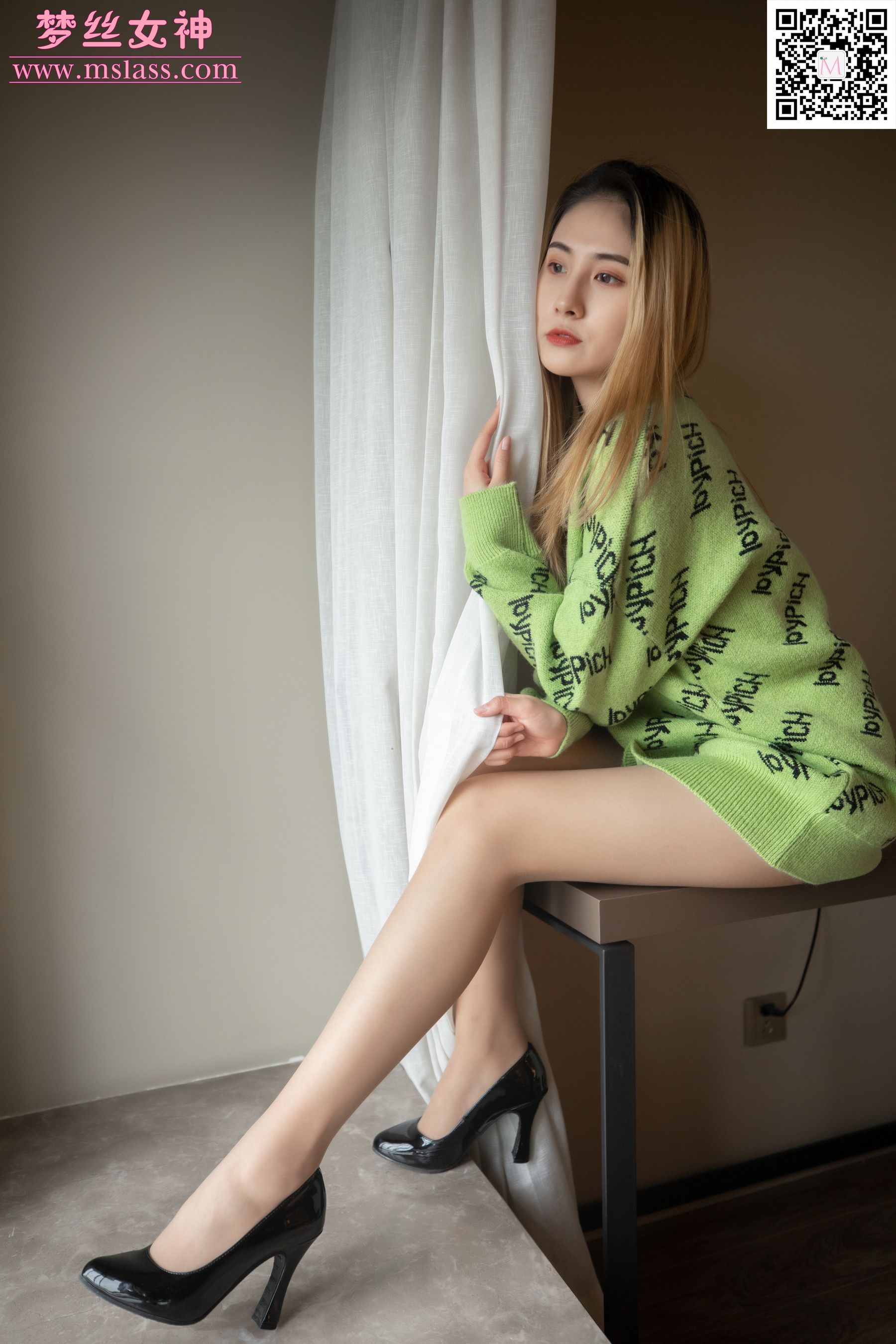 小允儿 喜欢绿绿的衣服-图13
