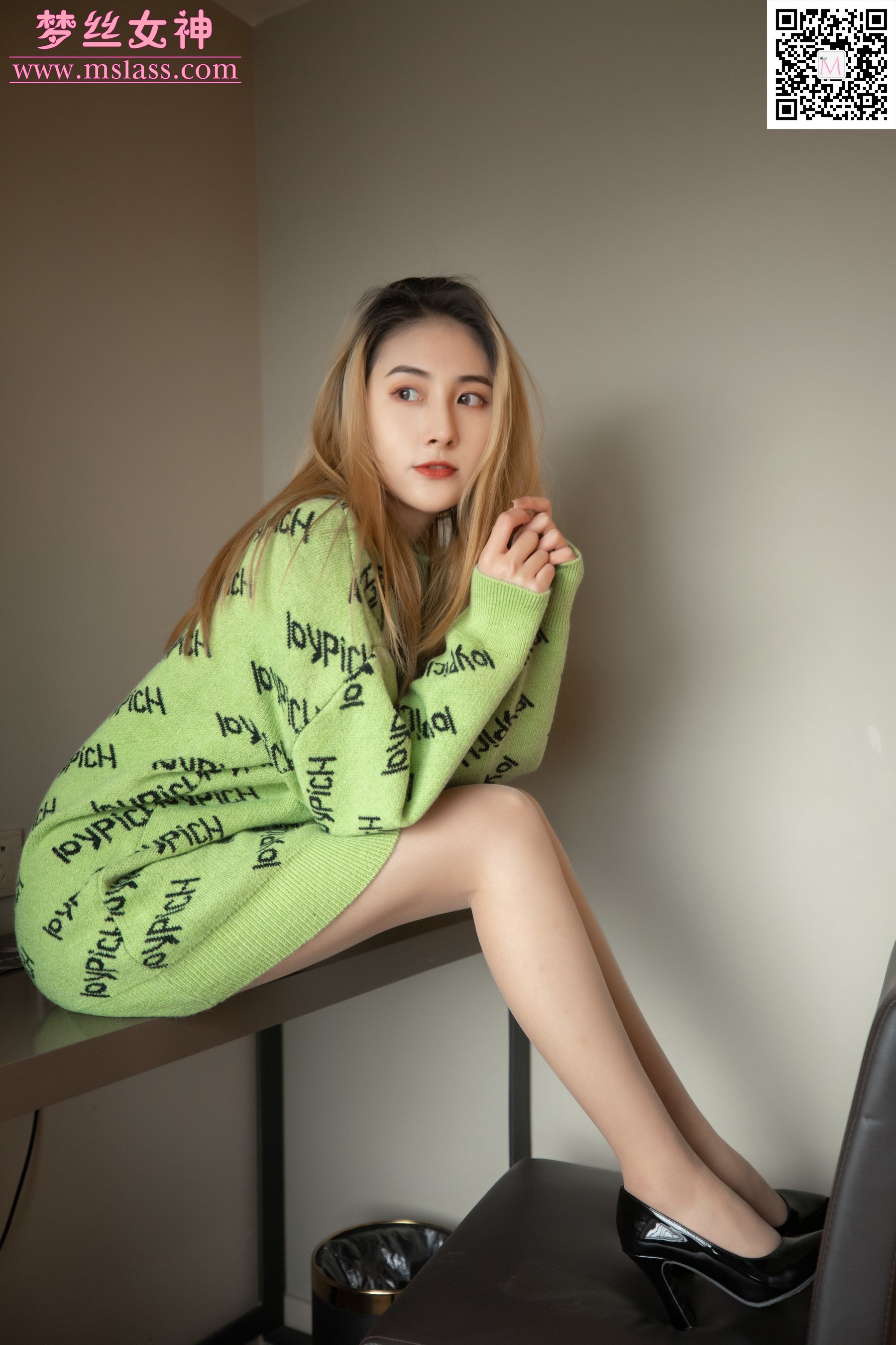 小允儿 喜欢绿绿的衣服-图4