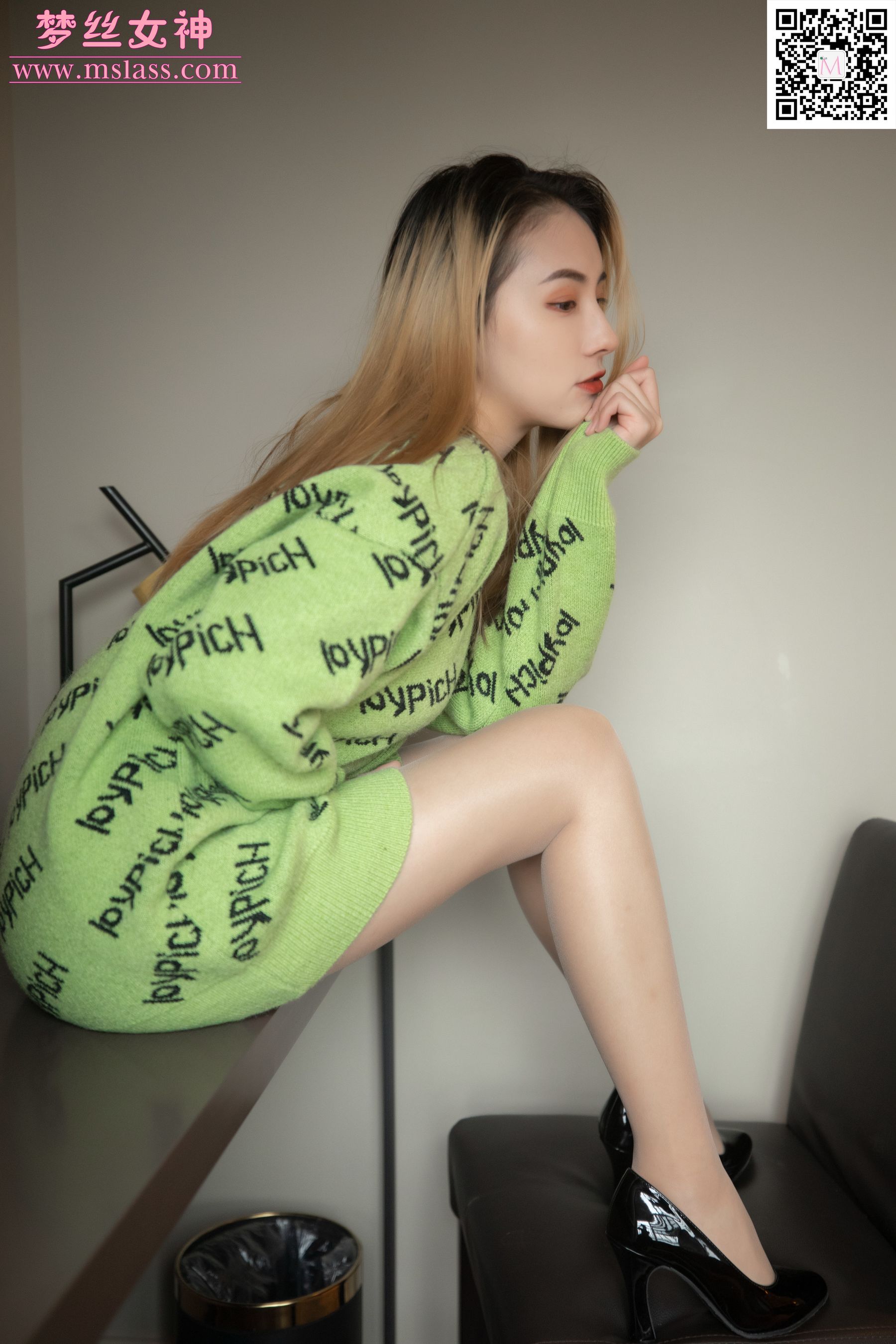 小允儿 喜欢绿绿的衣服-图8