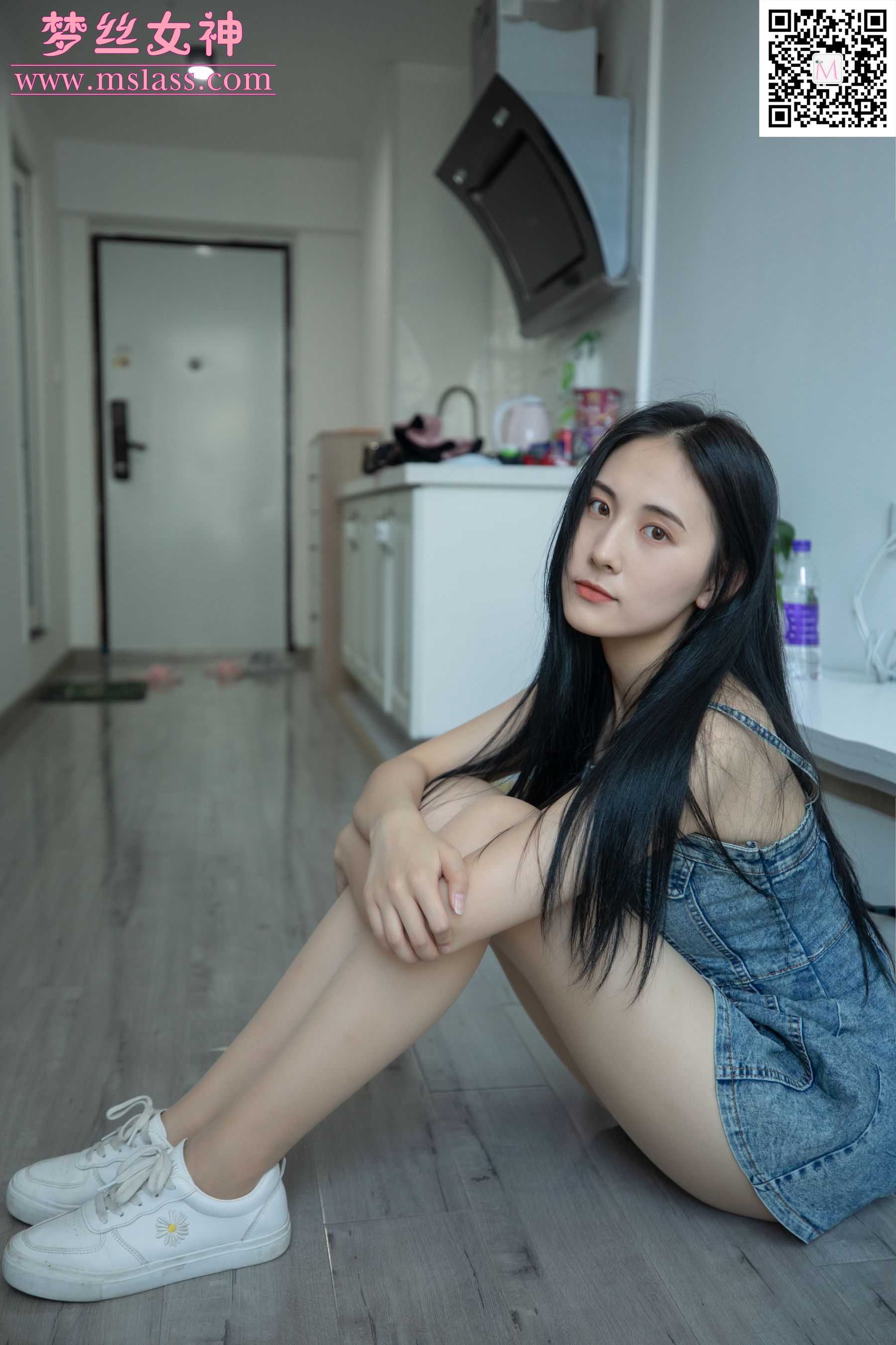 小允儿 牛仔连衣裙-图14