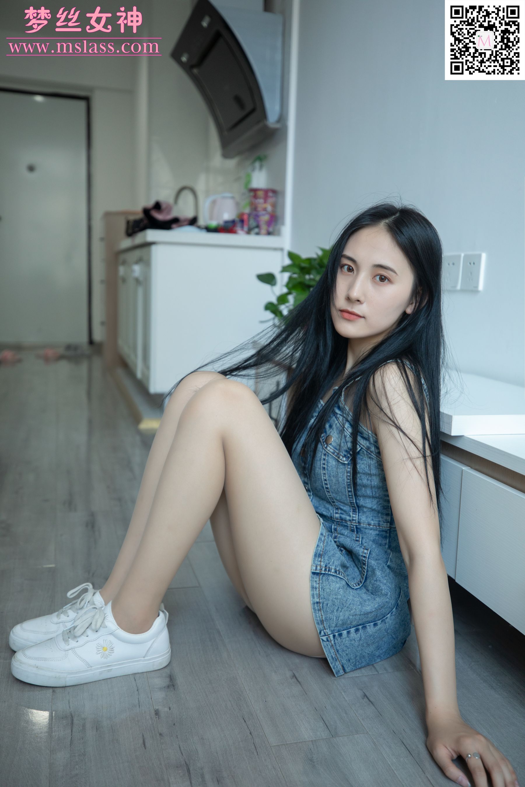 小允儿 牛仔连衣裙-图15