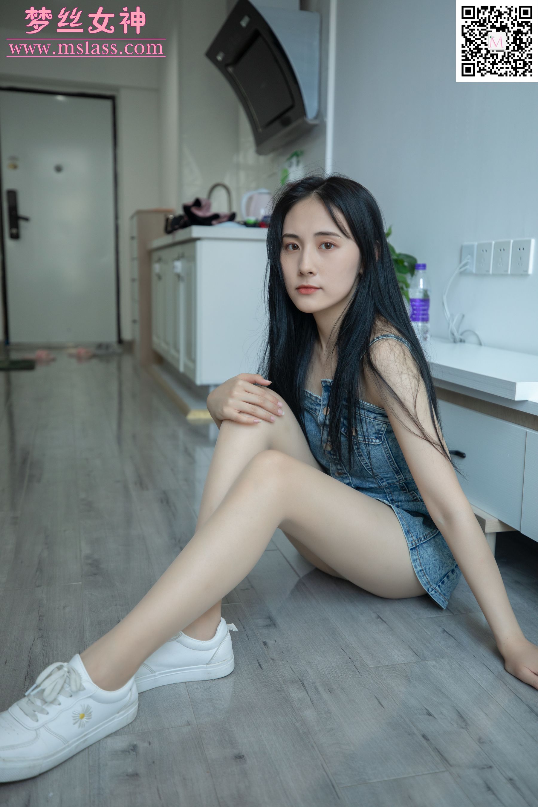 小允儿 牛仔连衣裙-图17