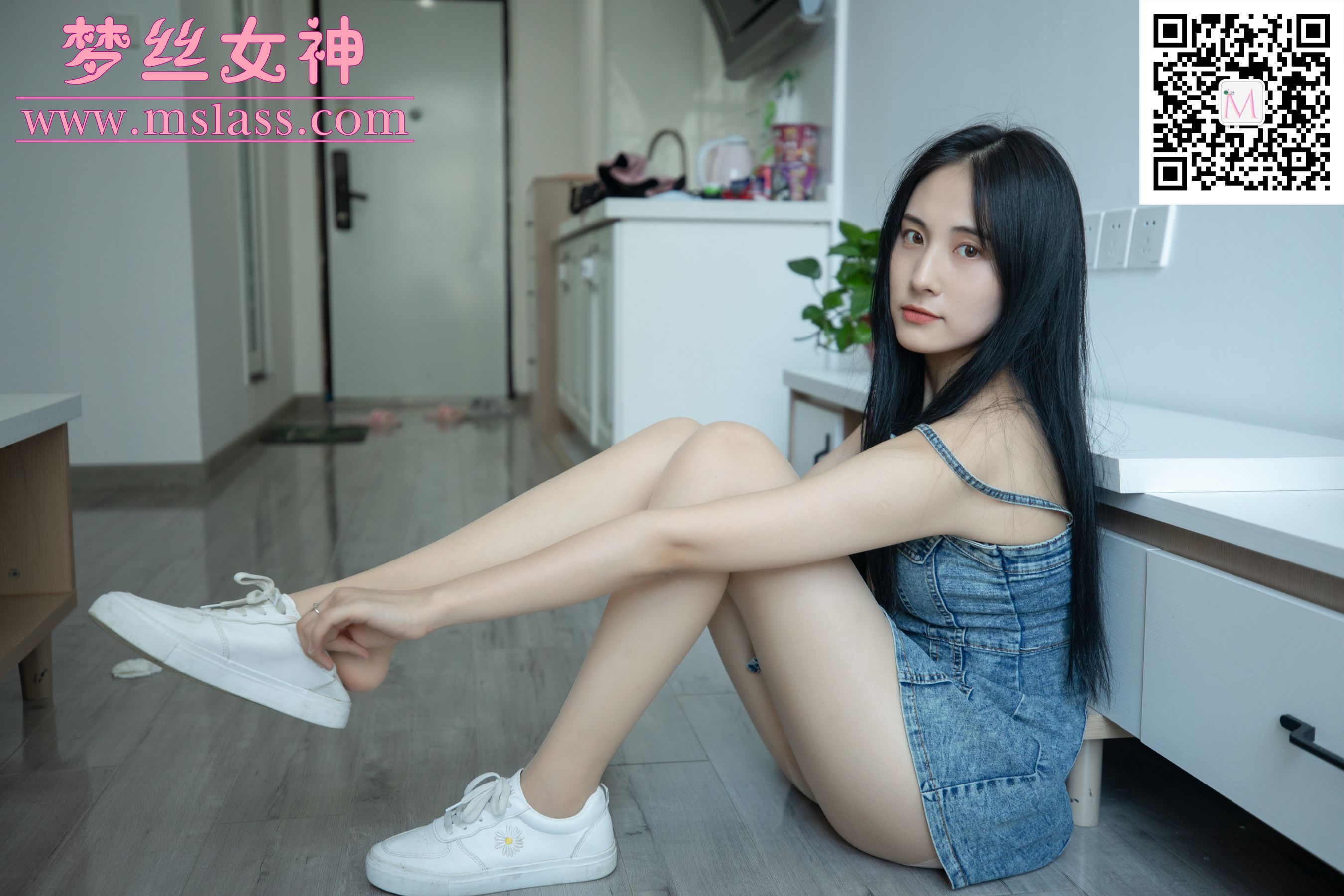 小允儿 牛仔连衣裙-图20