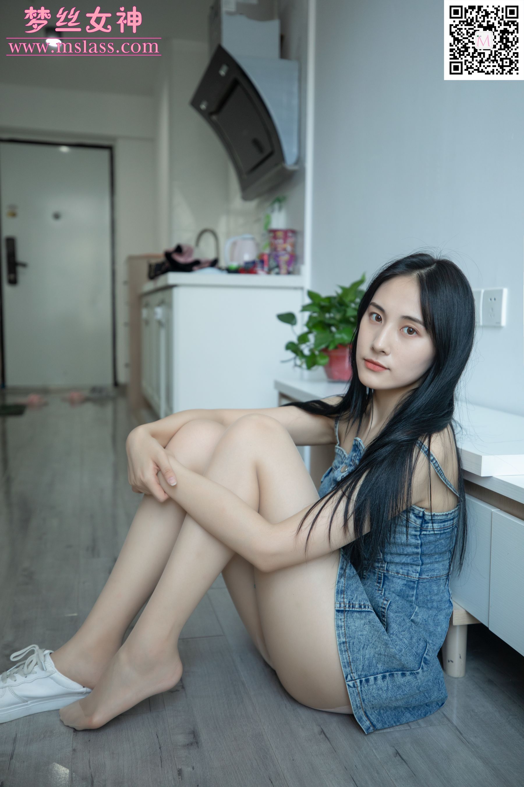 小允儿 牛仔连衣裙-图23