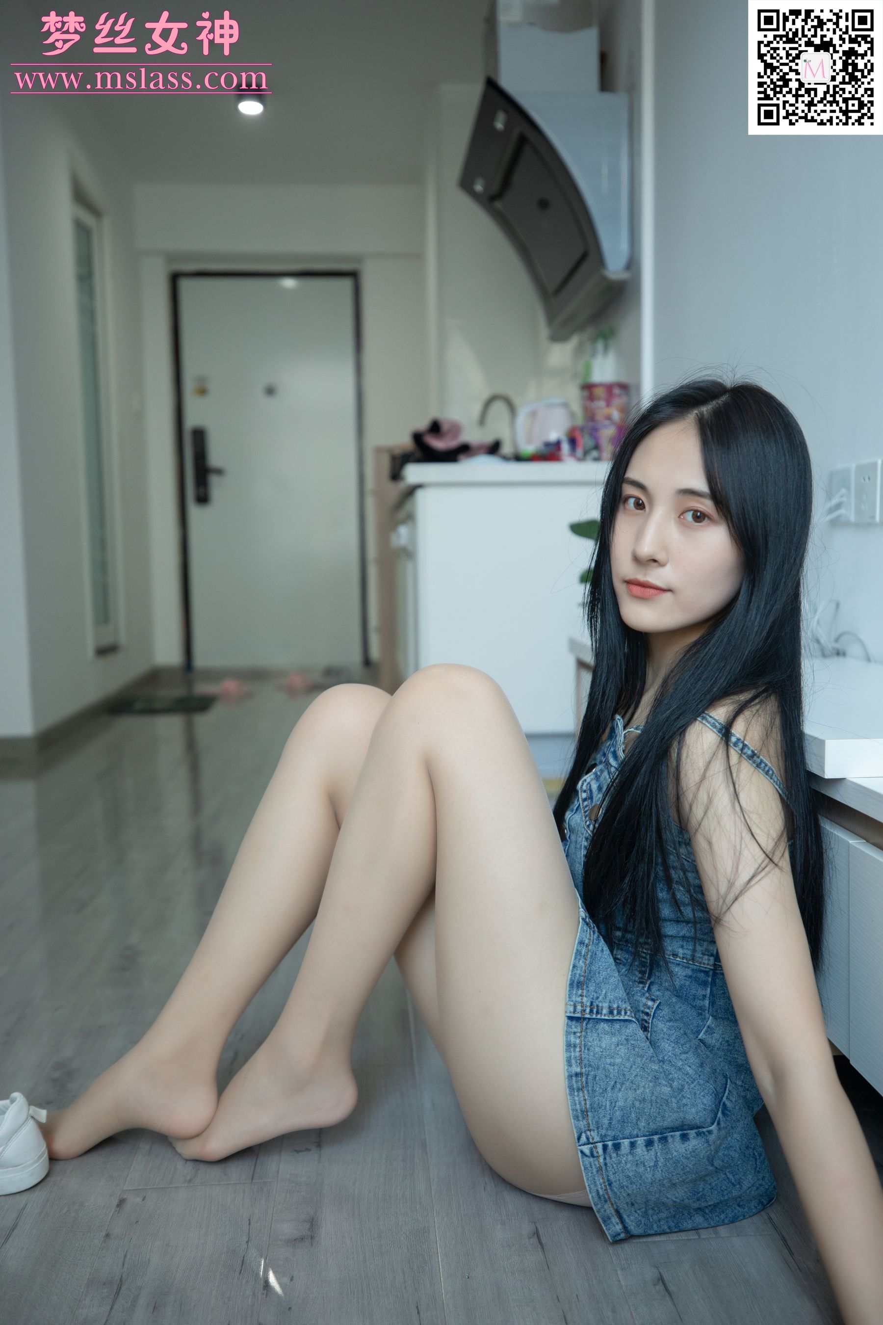 小允儿 牛仔连衣裙-图24