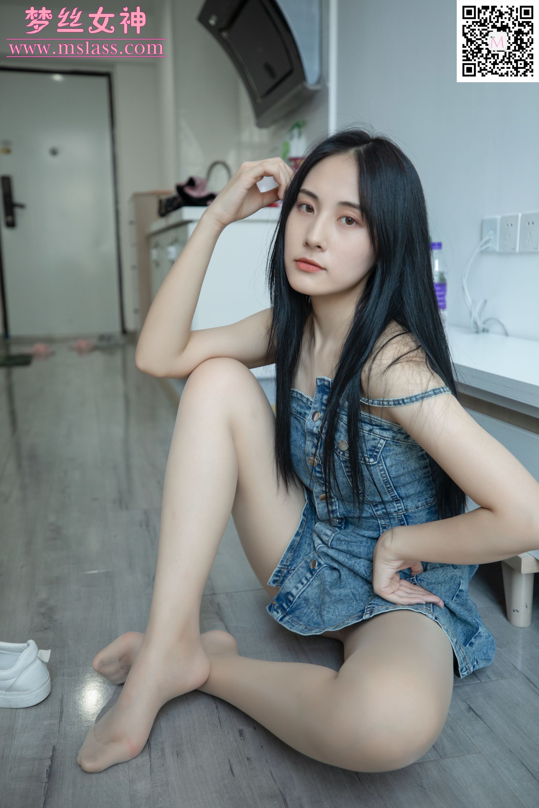 小允儿 牛仔连衣裙-图27