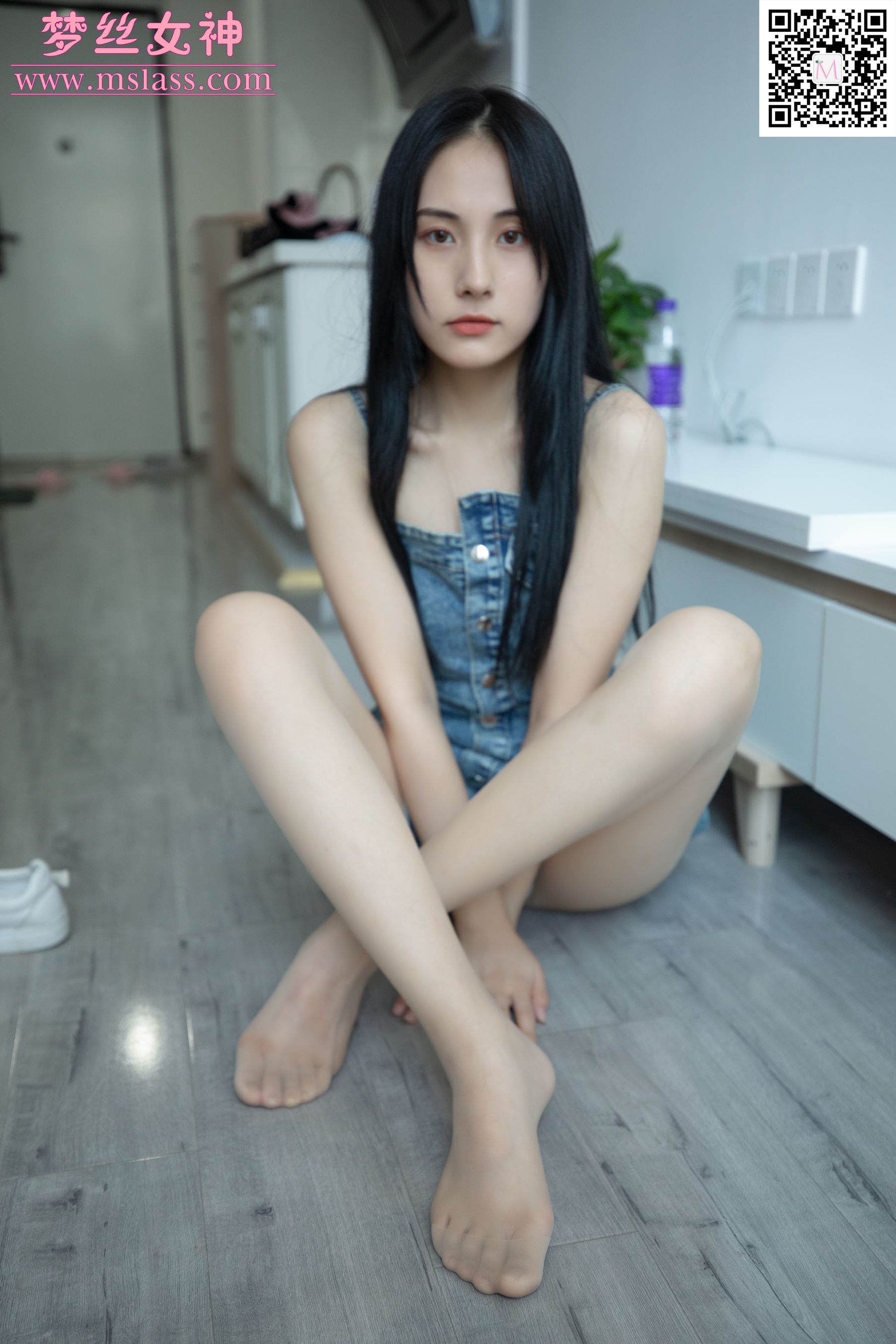 小允儿 牛仔连衣裙-图28