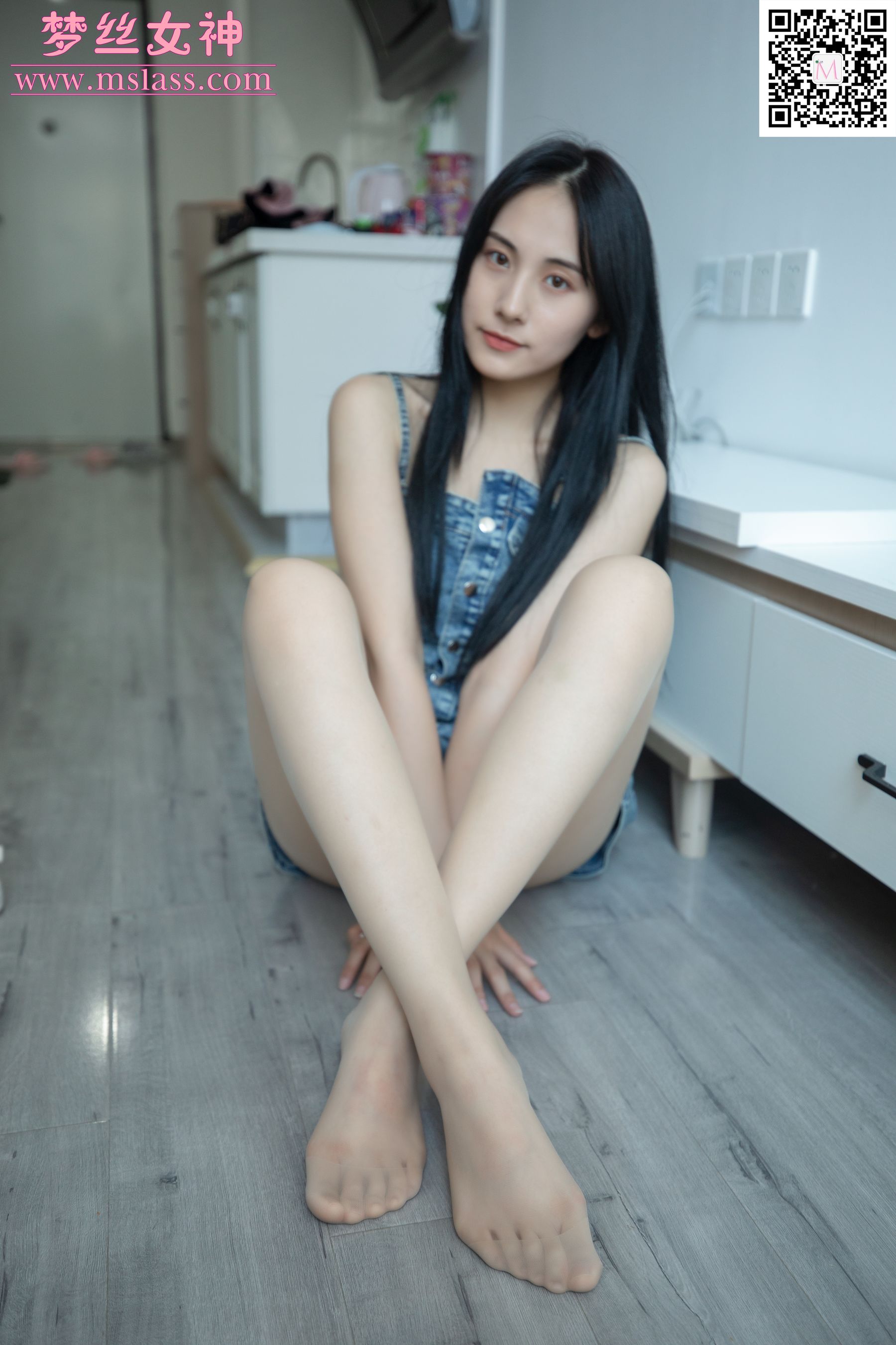 小允儿 牛仔连衣裙-图31