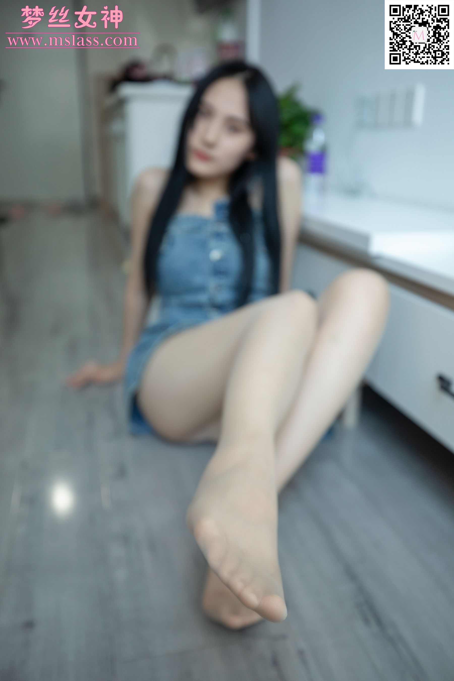 小允儿 牛仔连衣裙-图32