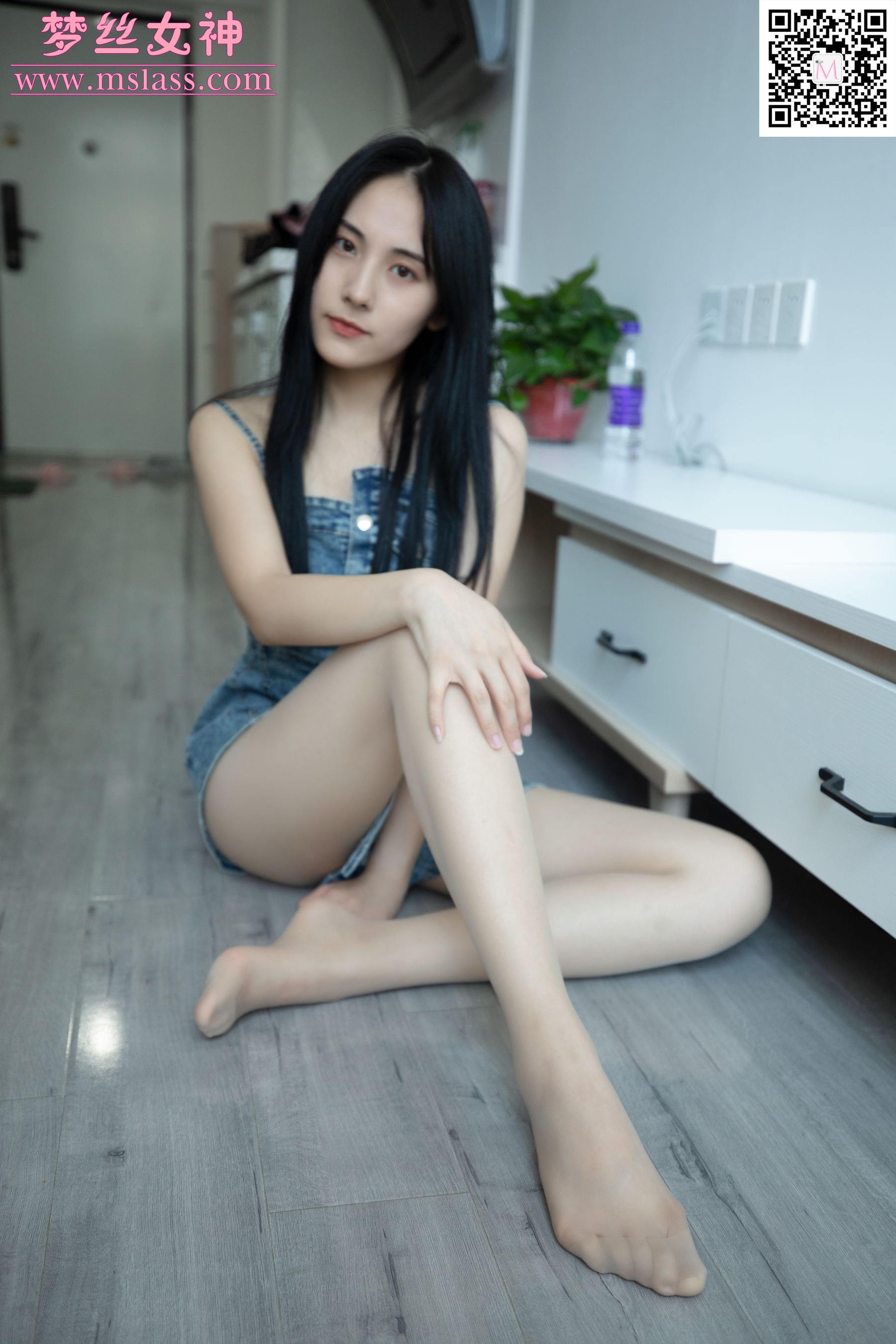 小允儿 牛仔连衣裙-图34