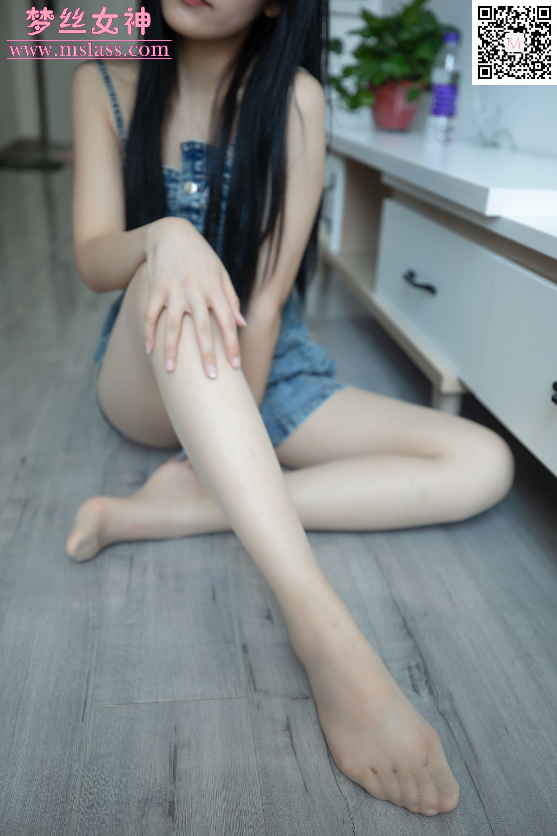 小允儿 牛仔连衣裙-图35