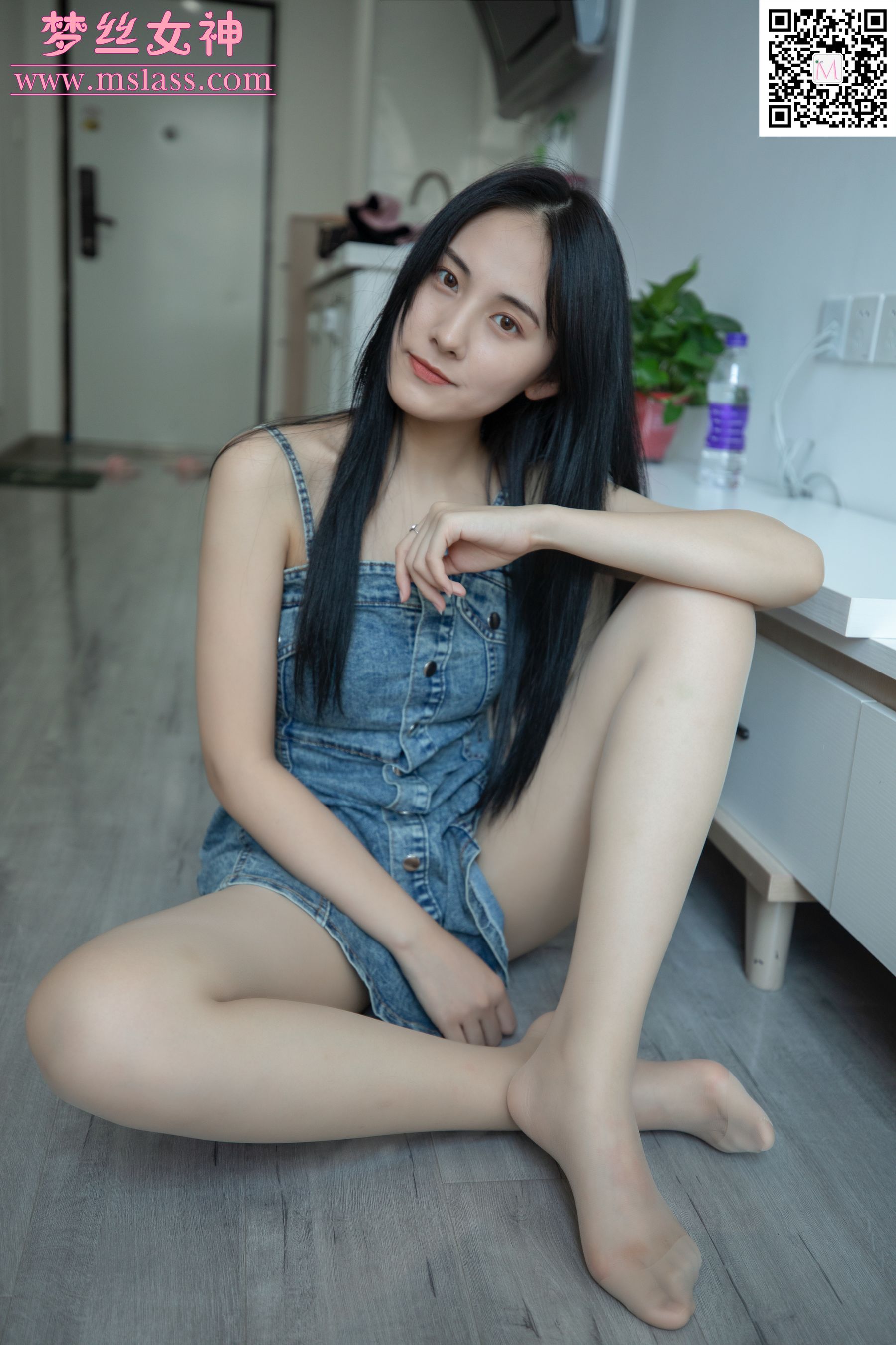 小允儿 牛仔连衣裙-图39