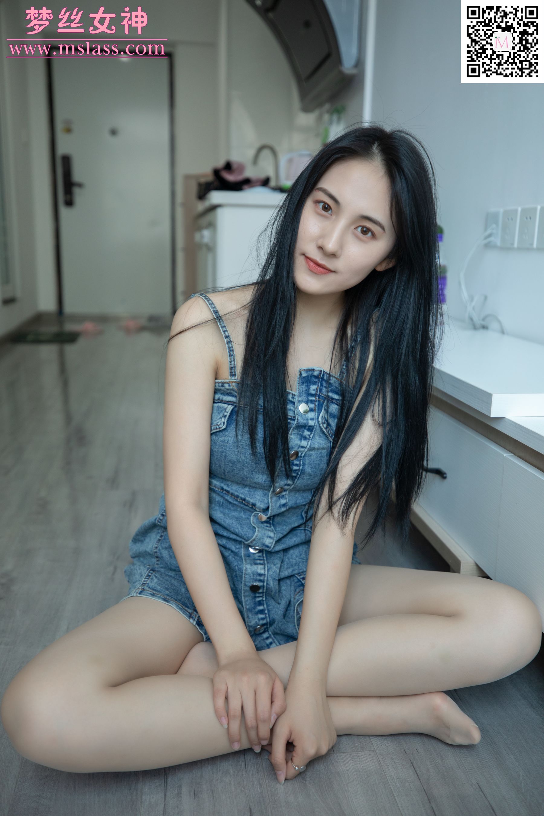 小允儿 牛仔连衣裙-图40