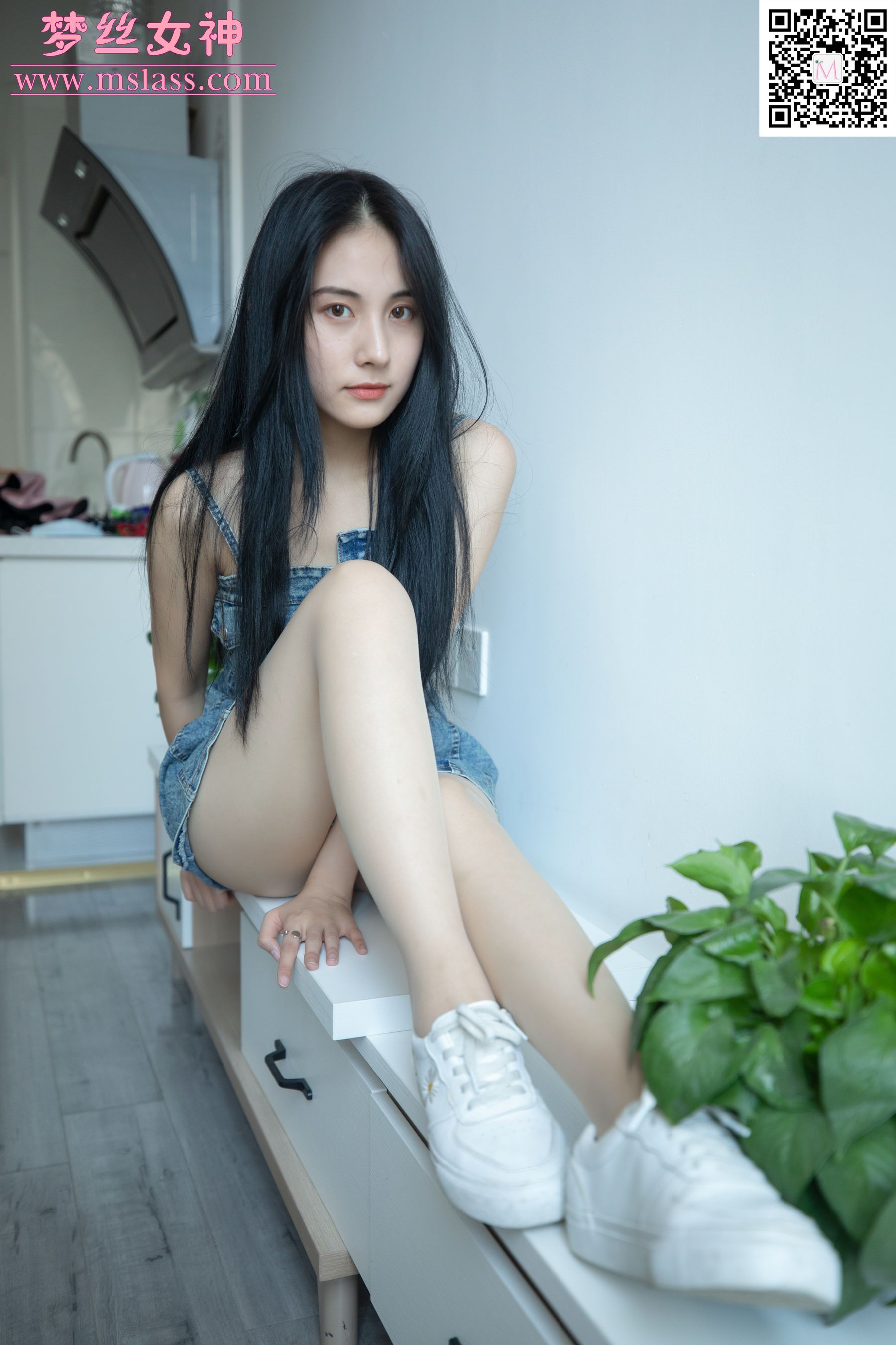 小允儿 牛仔连衣裙-图4