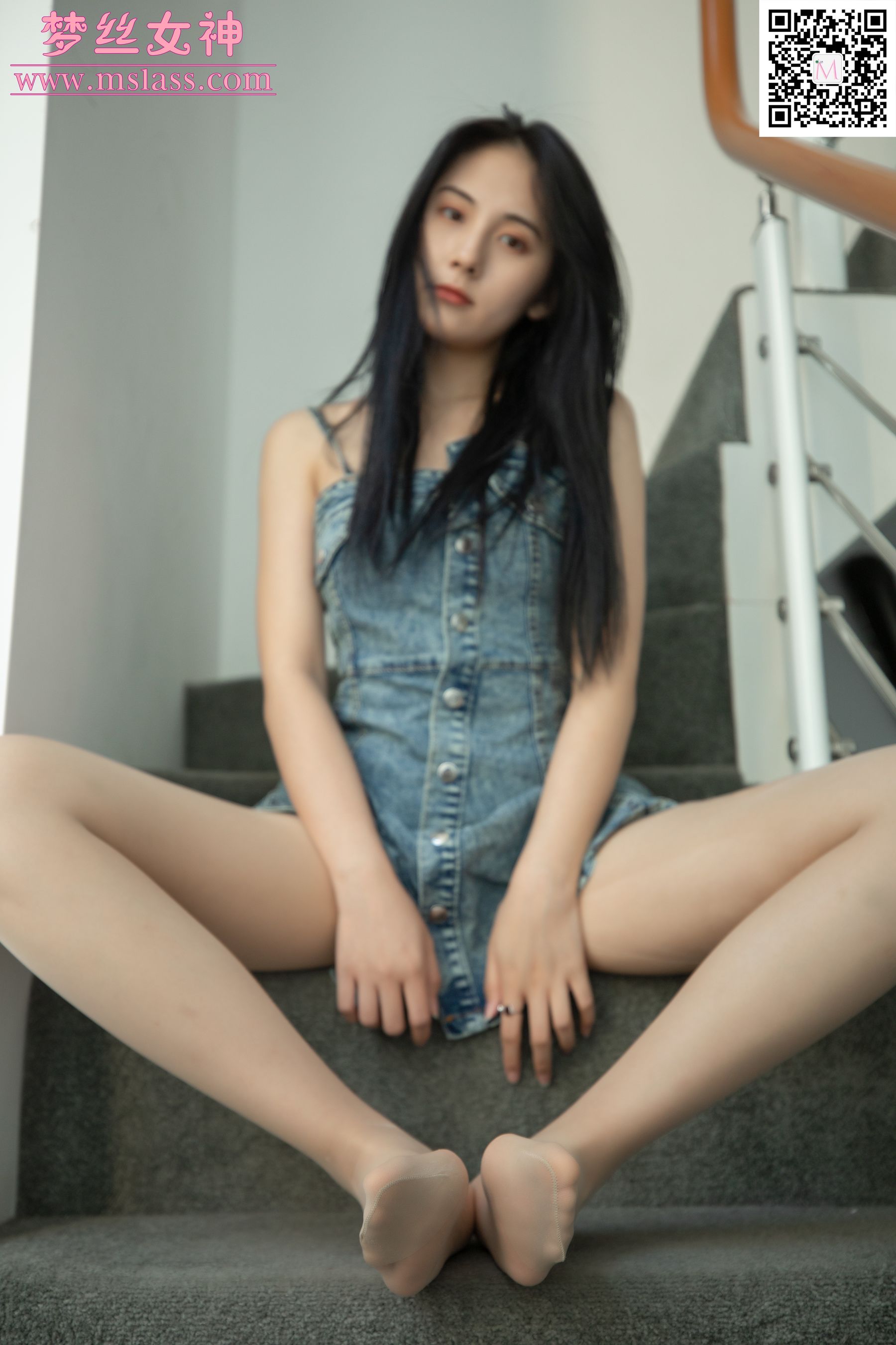 小允儿 牛仔连衣裙-图55