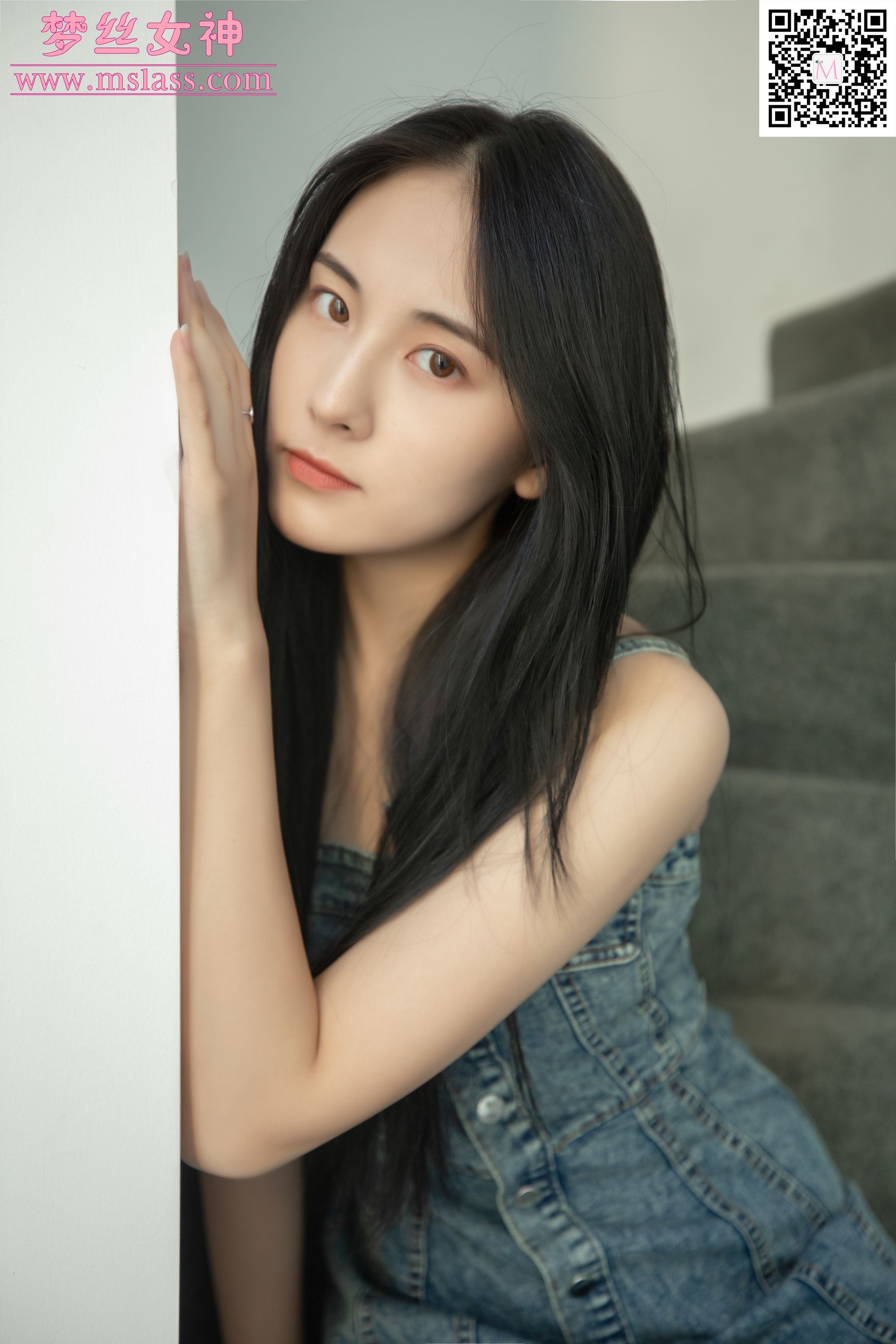 小允儿 牛仔连衣裙-图56