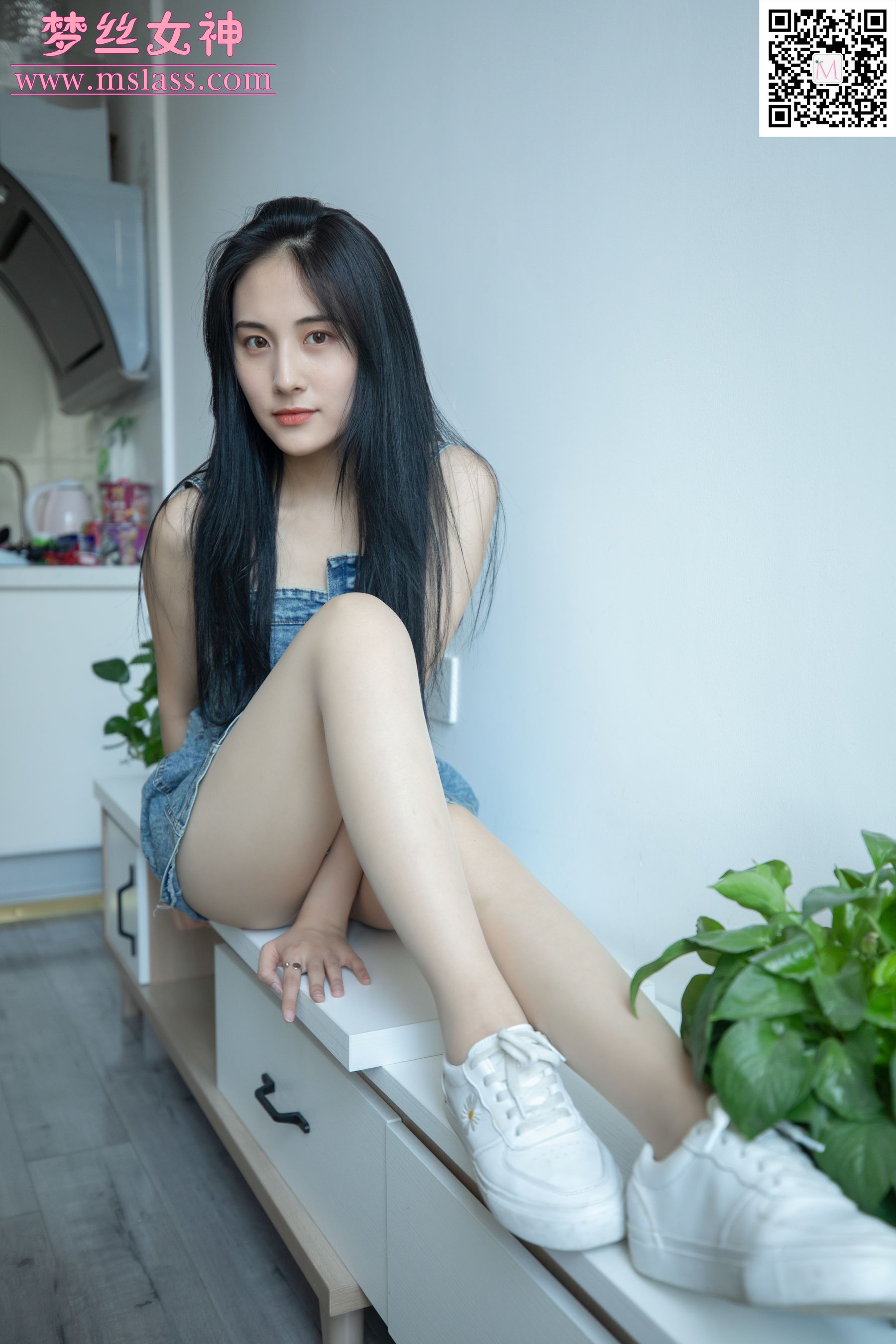 小允儿 牛仔连衣裙-图5