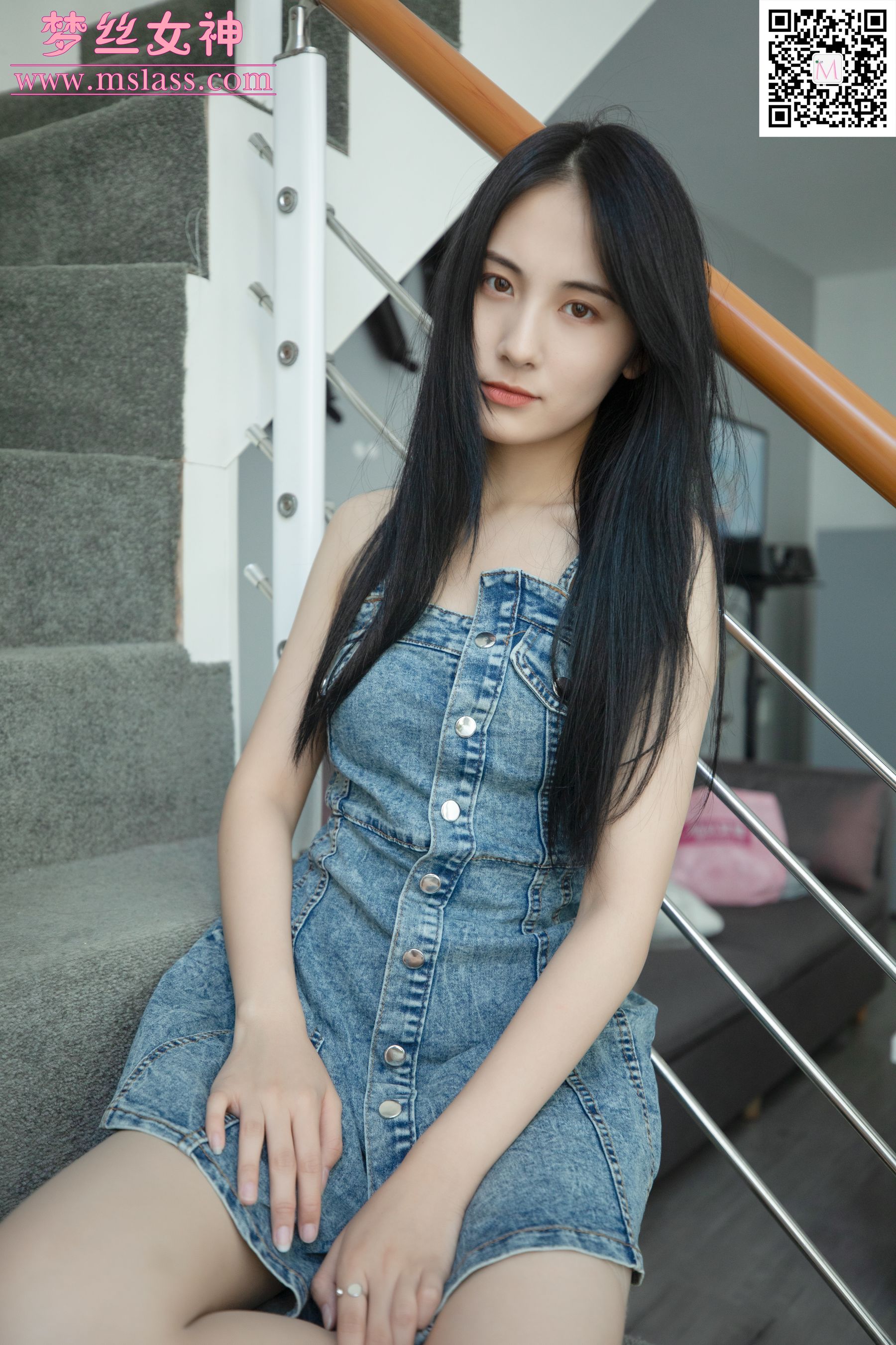 小允儿 牛仔连衣裙-图59