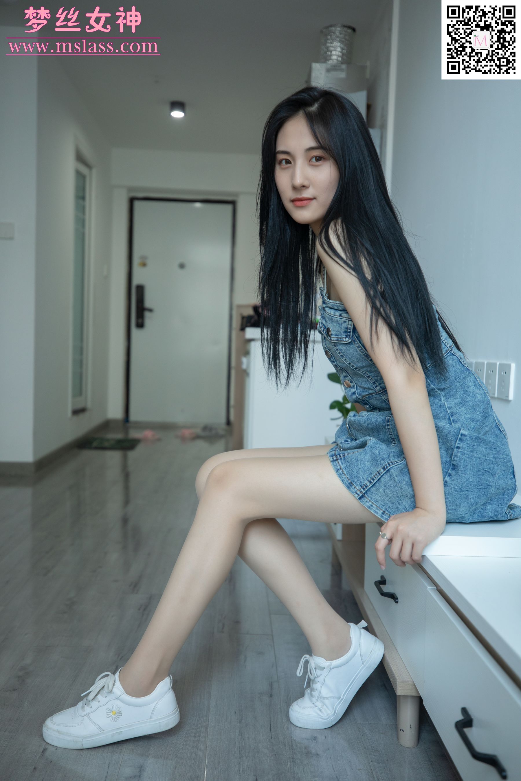 小允儿 牛仔连衣裙-图7