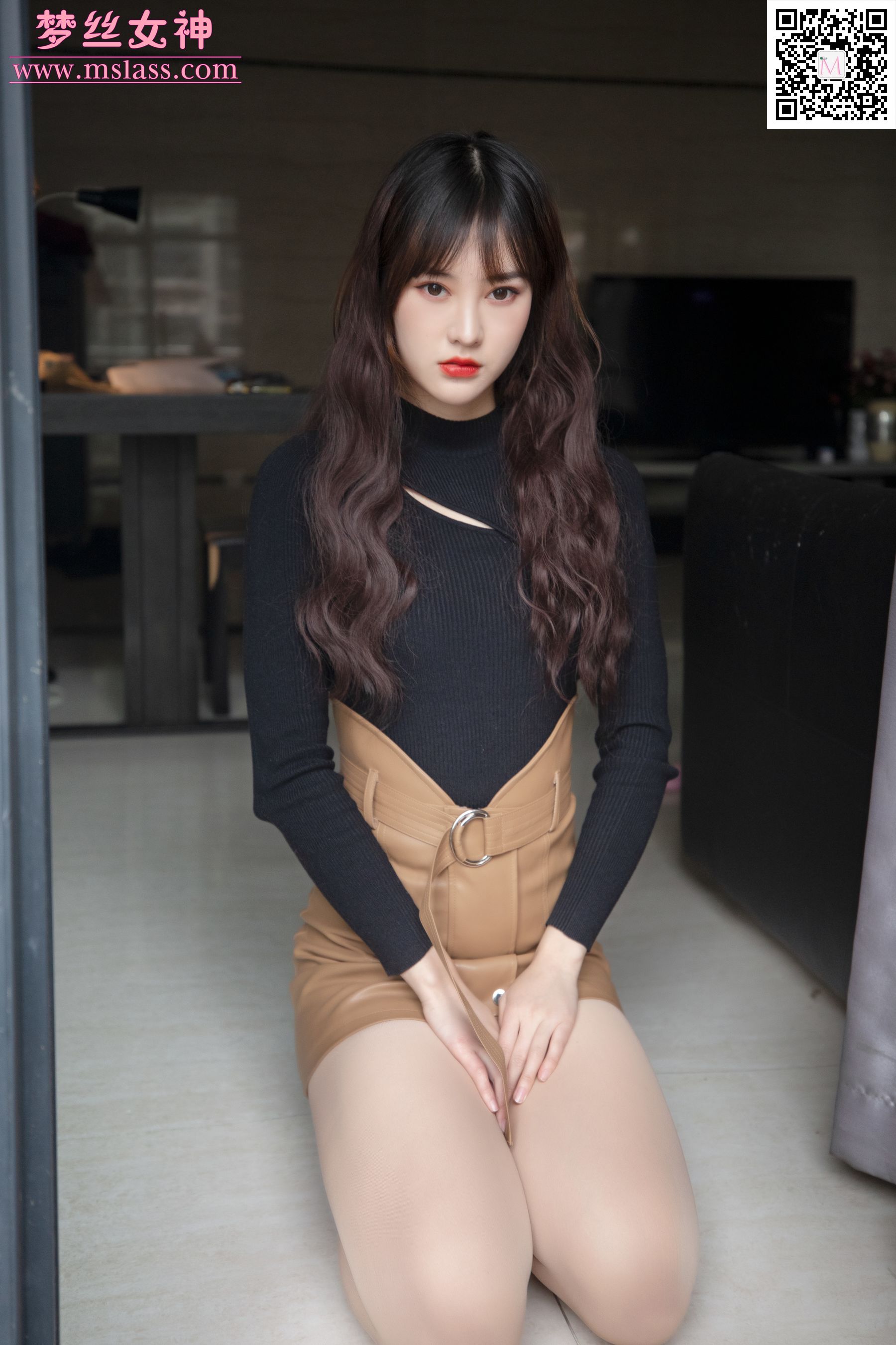 小唐嫣 旗袍包裹-图4