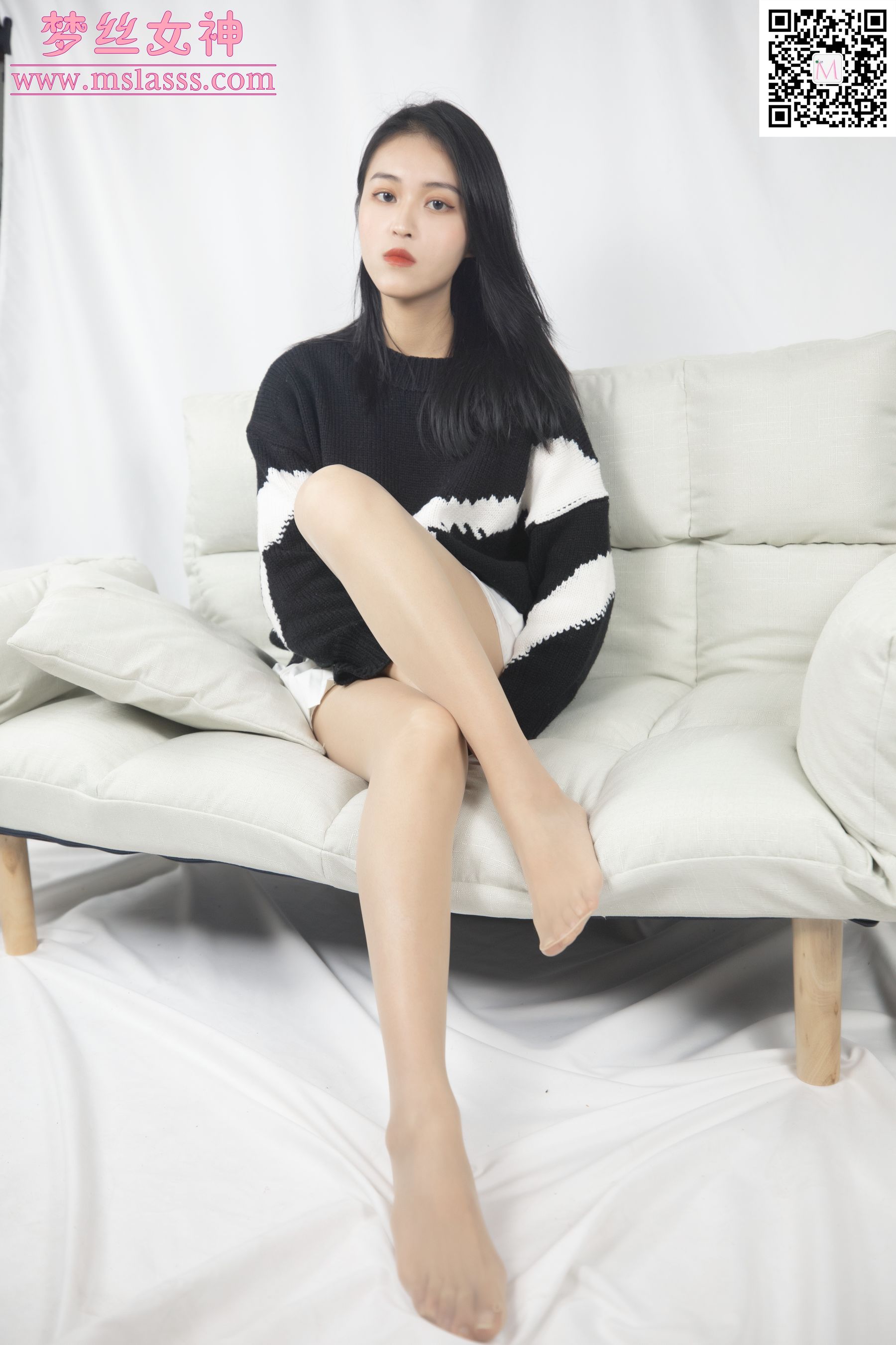 小穆 毛衣挡不住长腿-图16