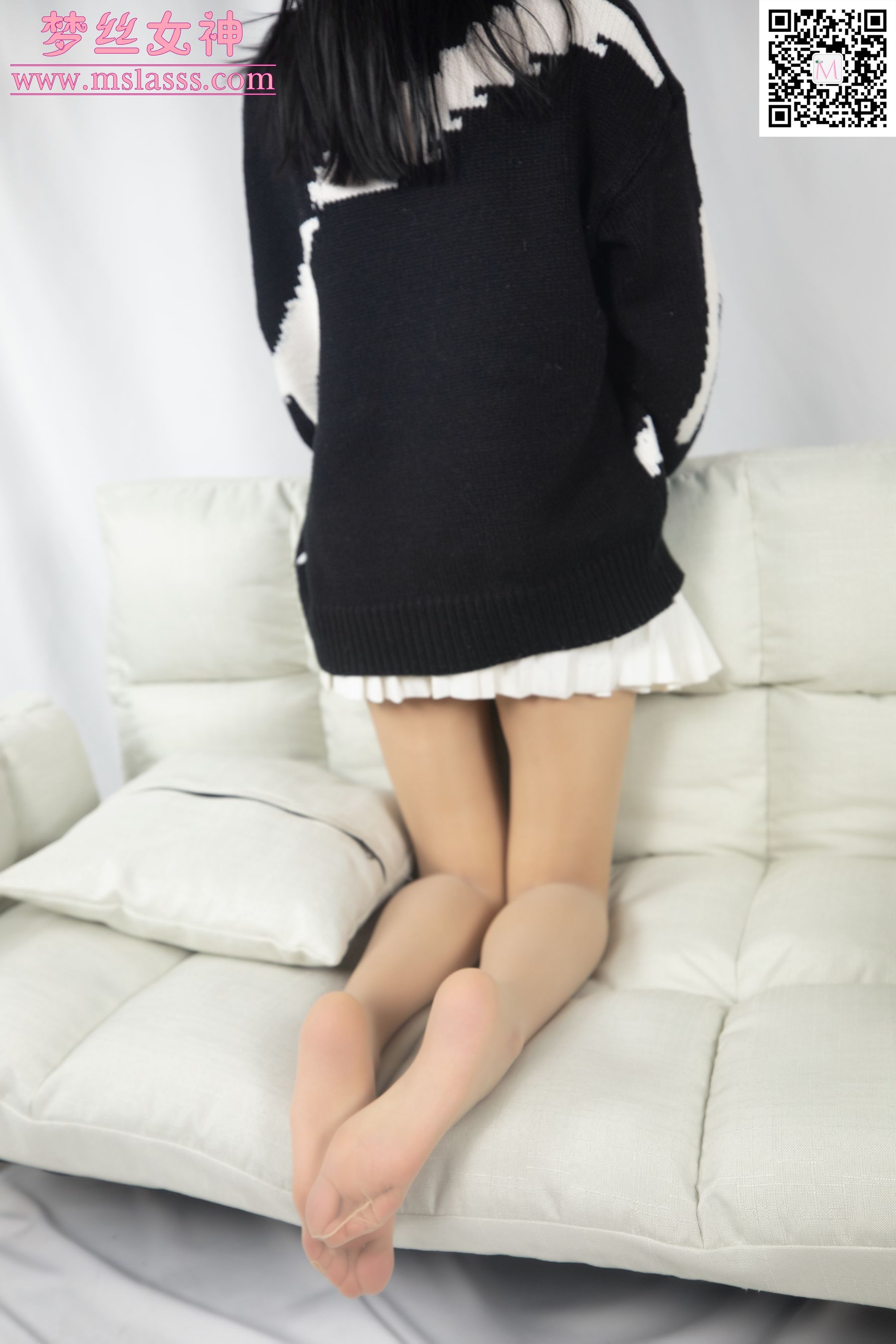 小穆 毛衣挡不住长腿-图39