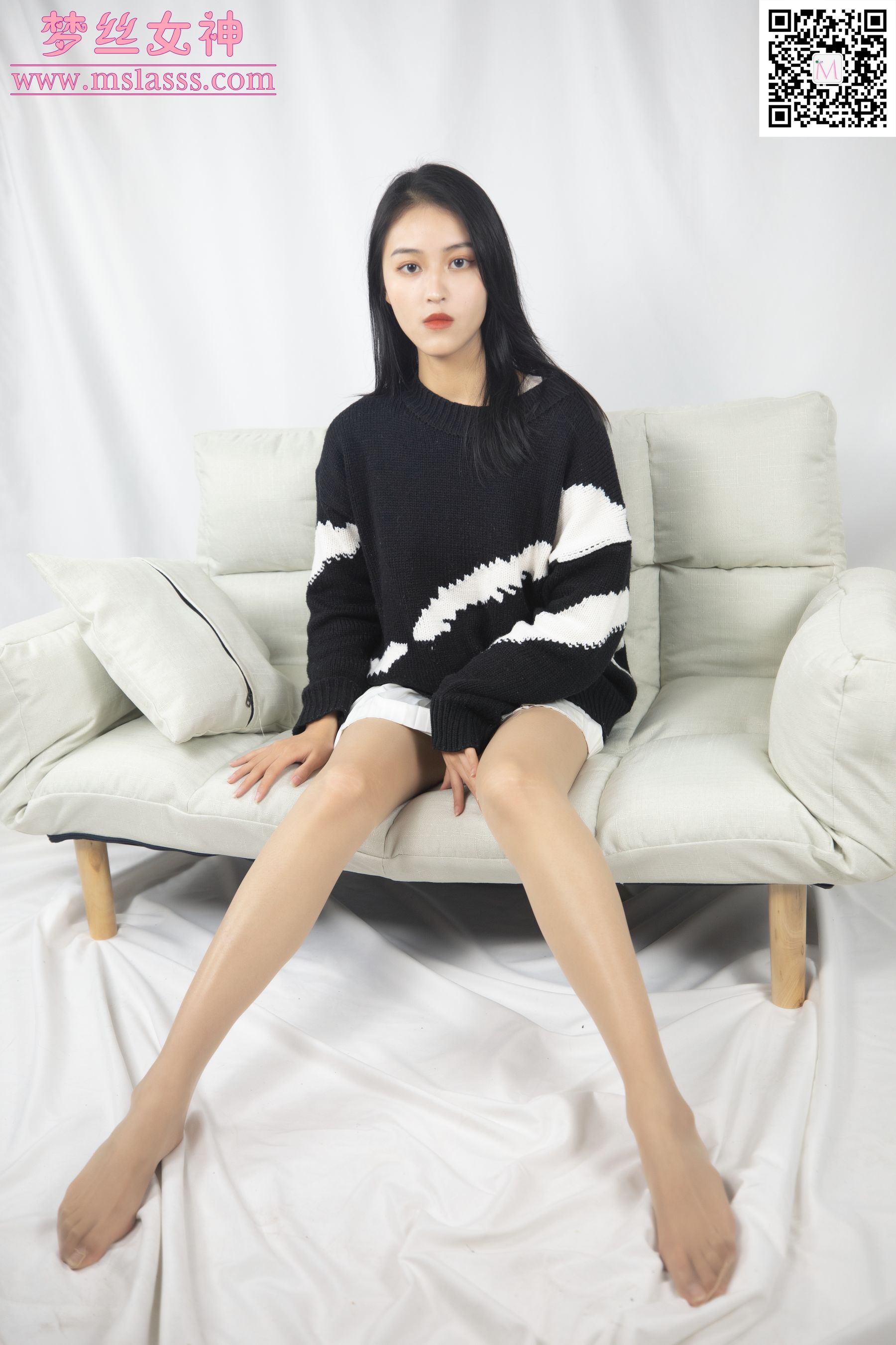 小穆 毛衣挡不住长腿-图44