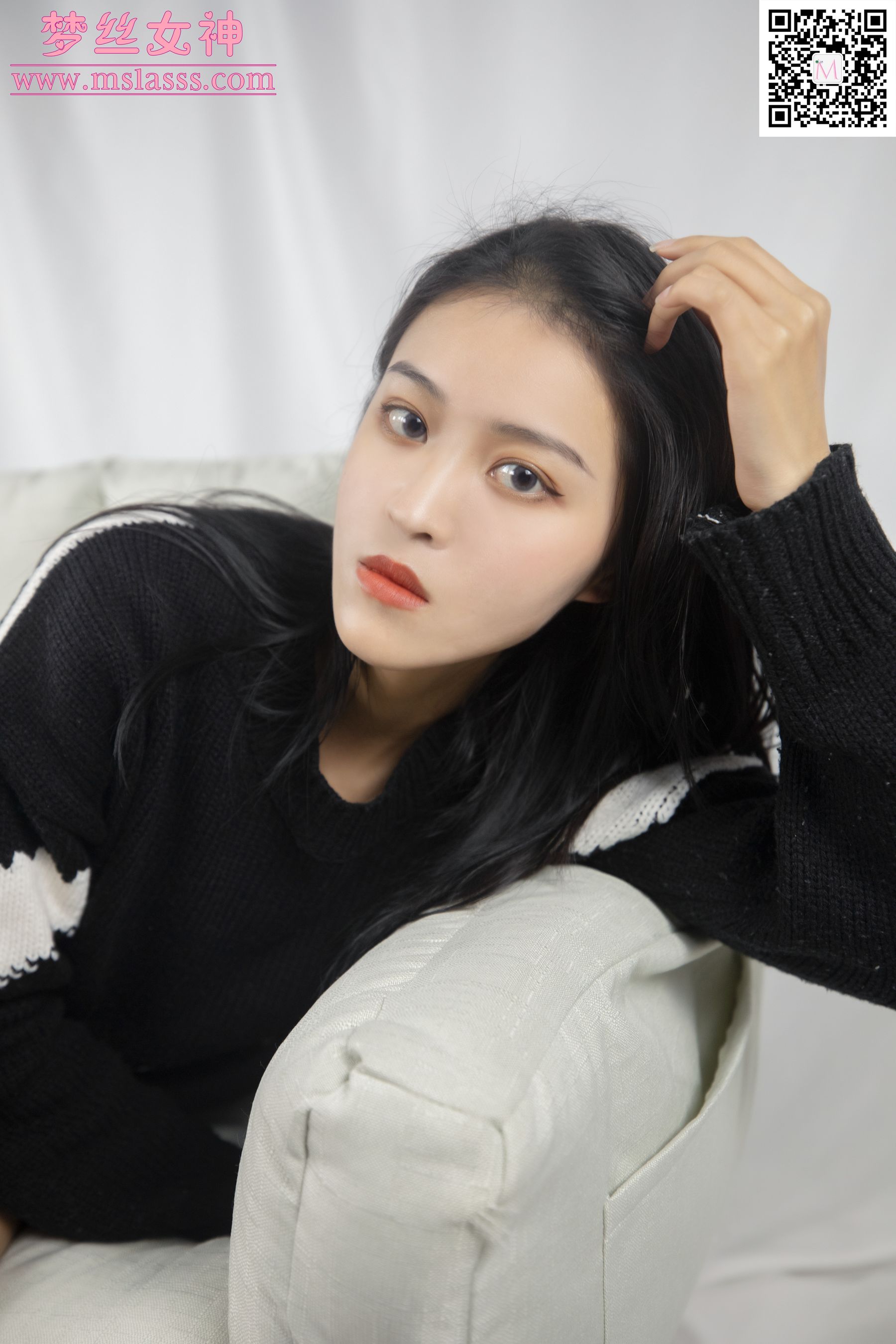 小穆 毛衣挡不住长腿-图68