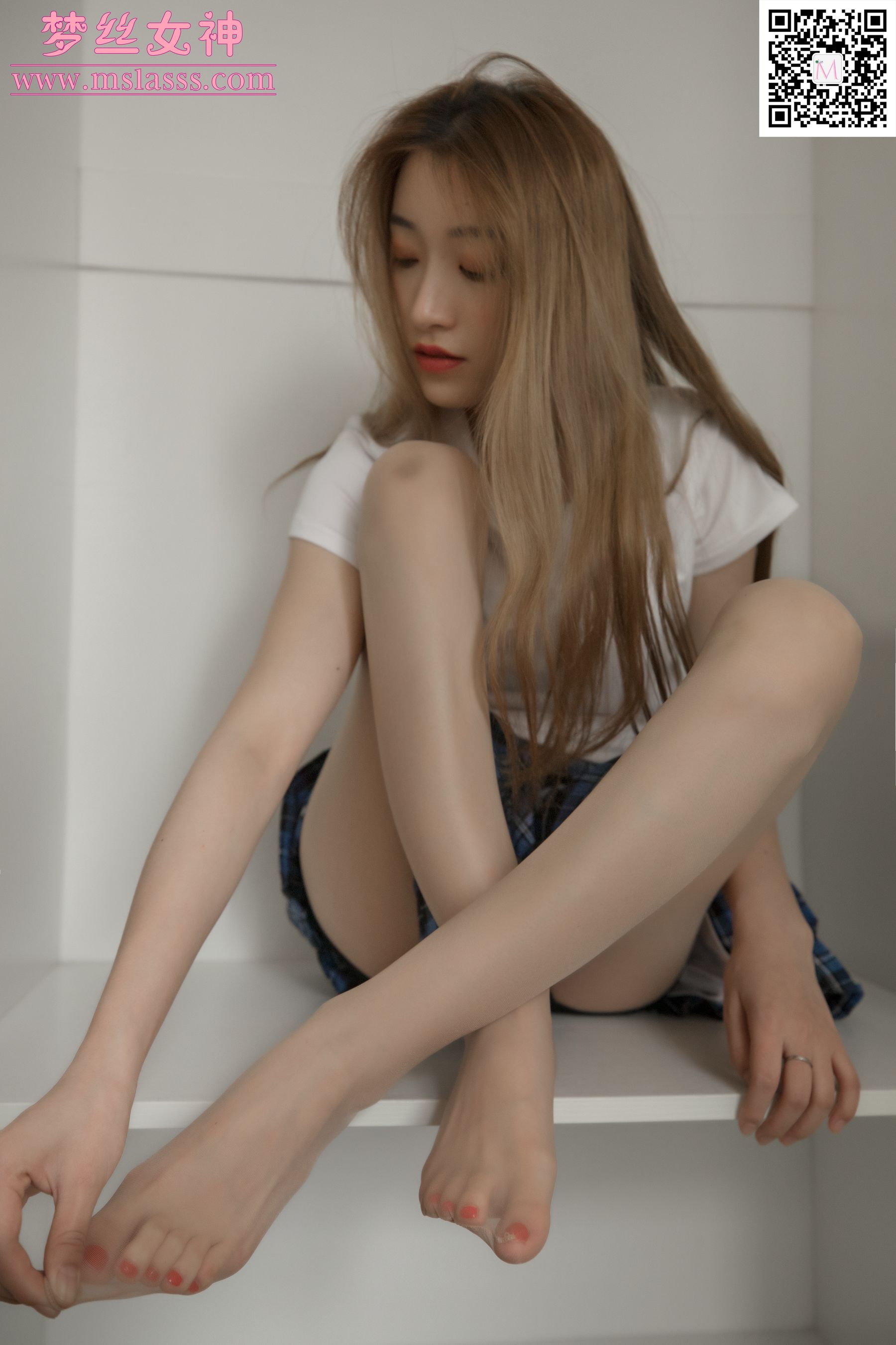 晓晓 薄薄的袜子-图44