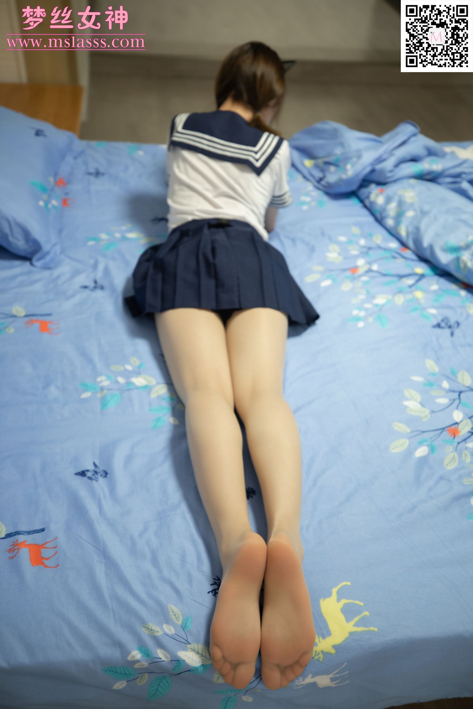 晓晓 起床的少女-图30