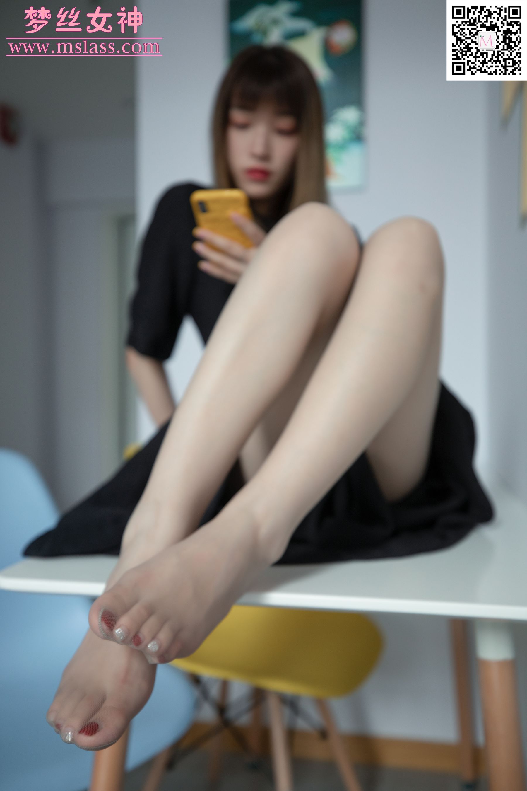 晓晓 黑衣少女-图12
