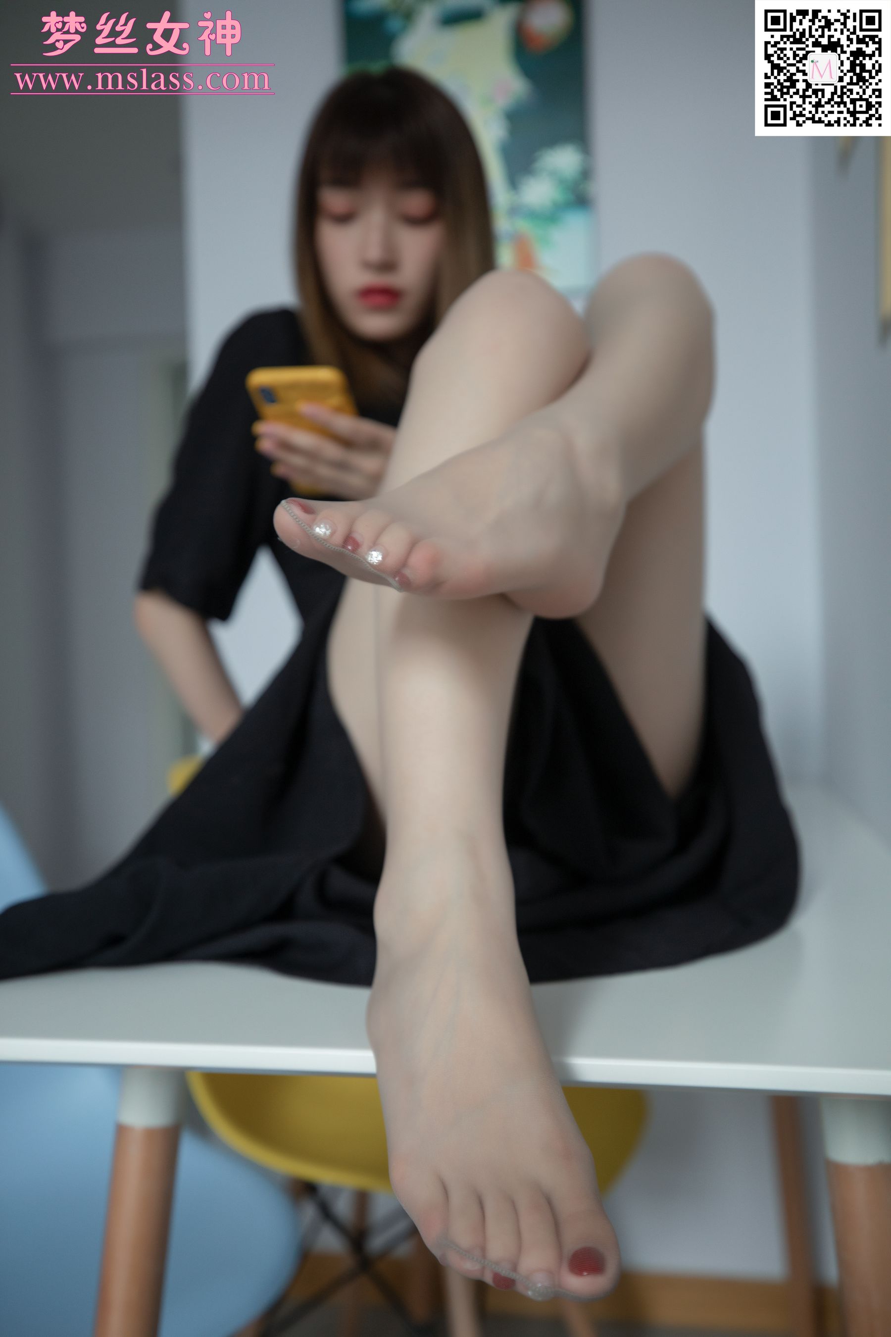 晓晓 黑衣少女-图20