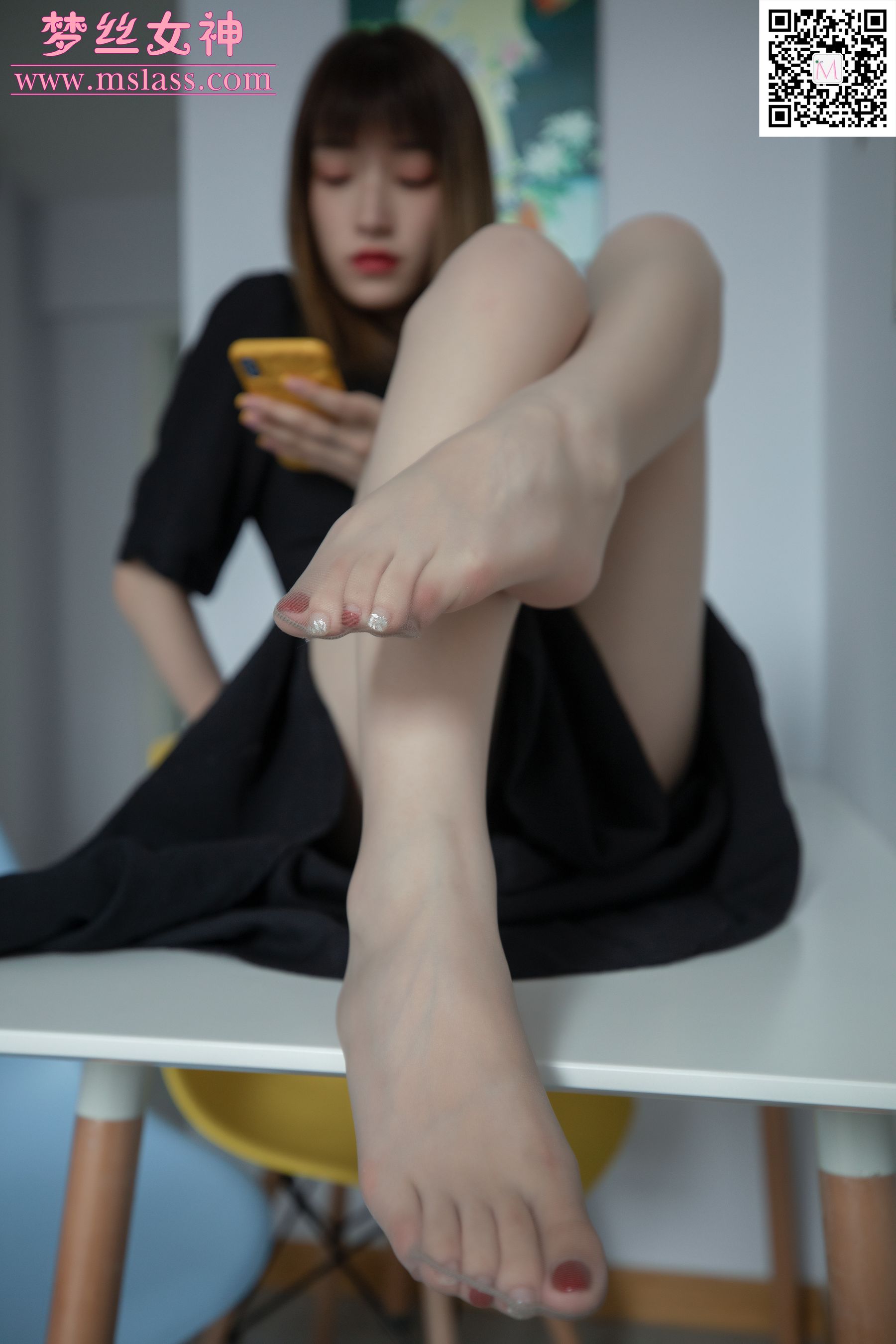 晓晓 黑衣少女-图21