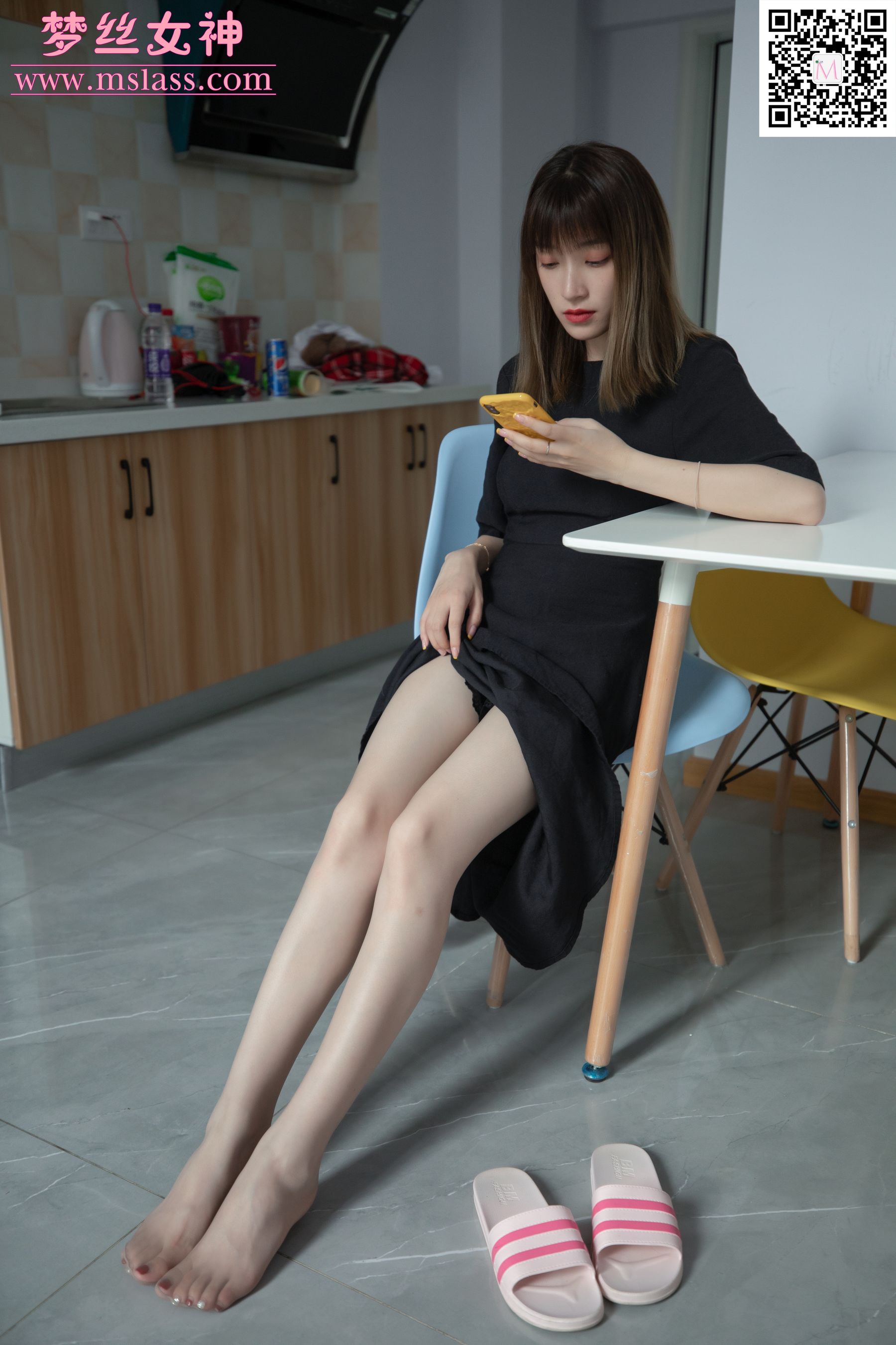 晓晓 黑衣少女-图5