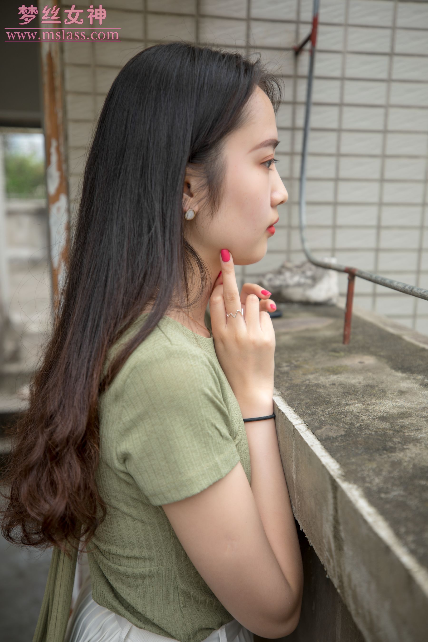 柳儿 侧颜太美的小姐姐-图21