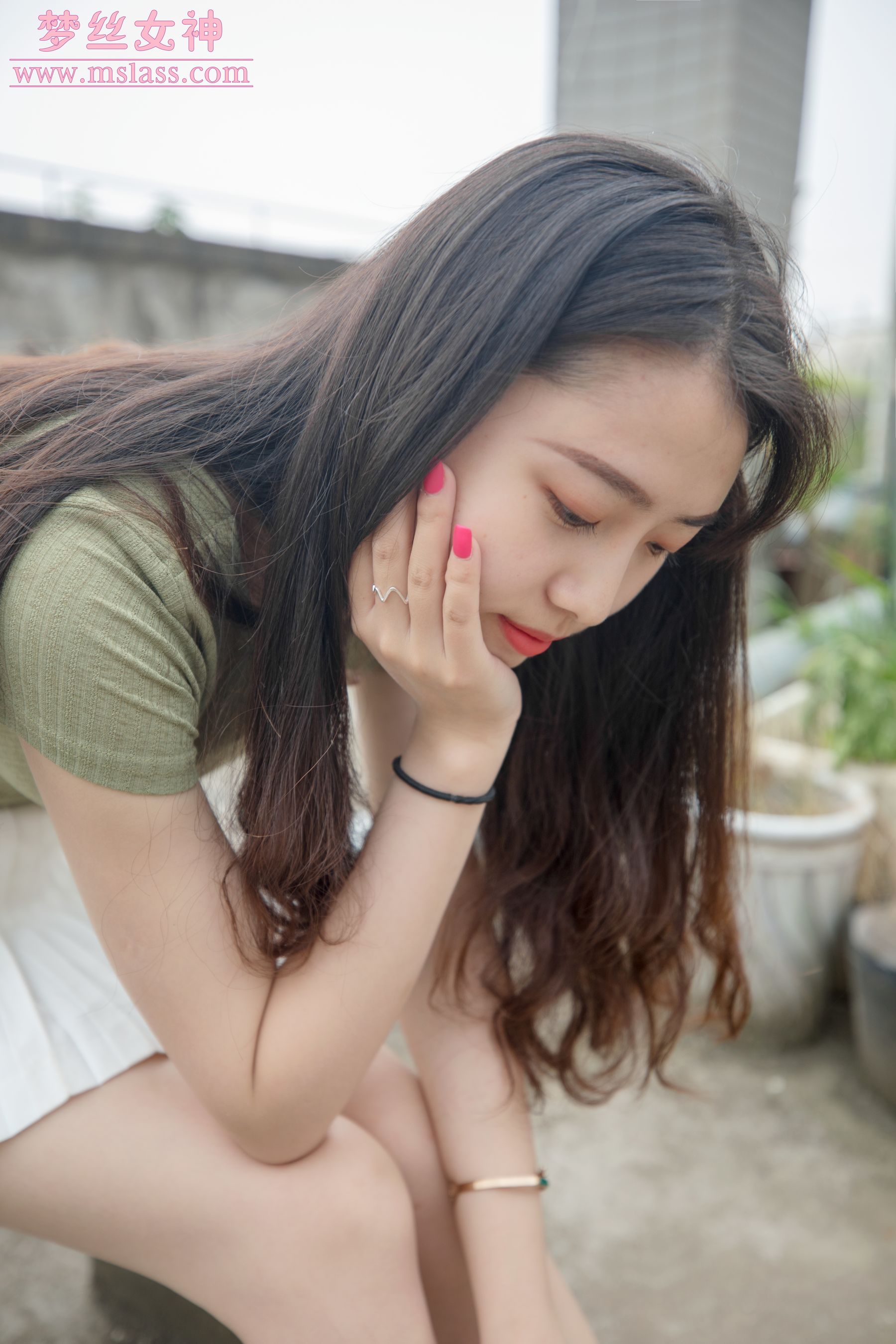 柳儿 侧颜太美的小姐姐-图41