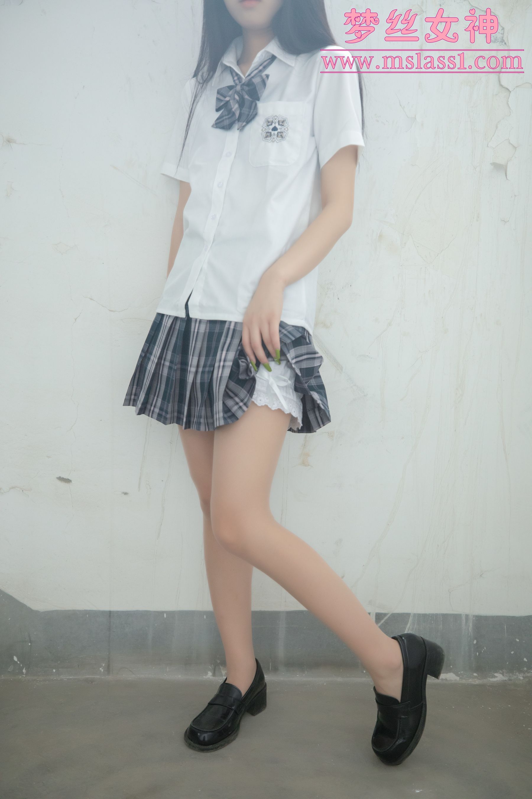 王娇娇 天台JK少女-图57