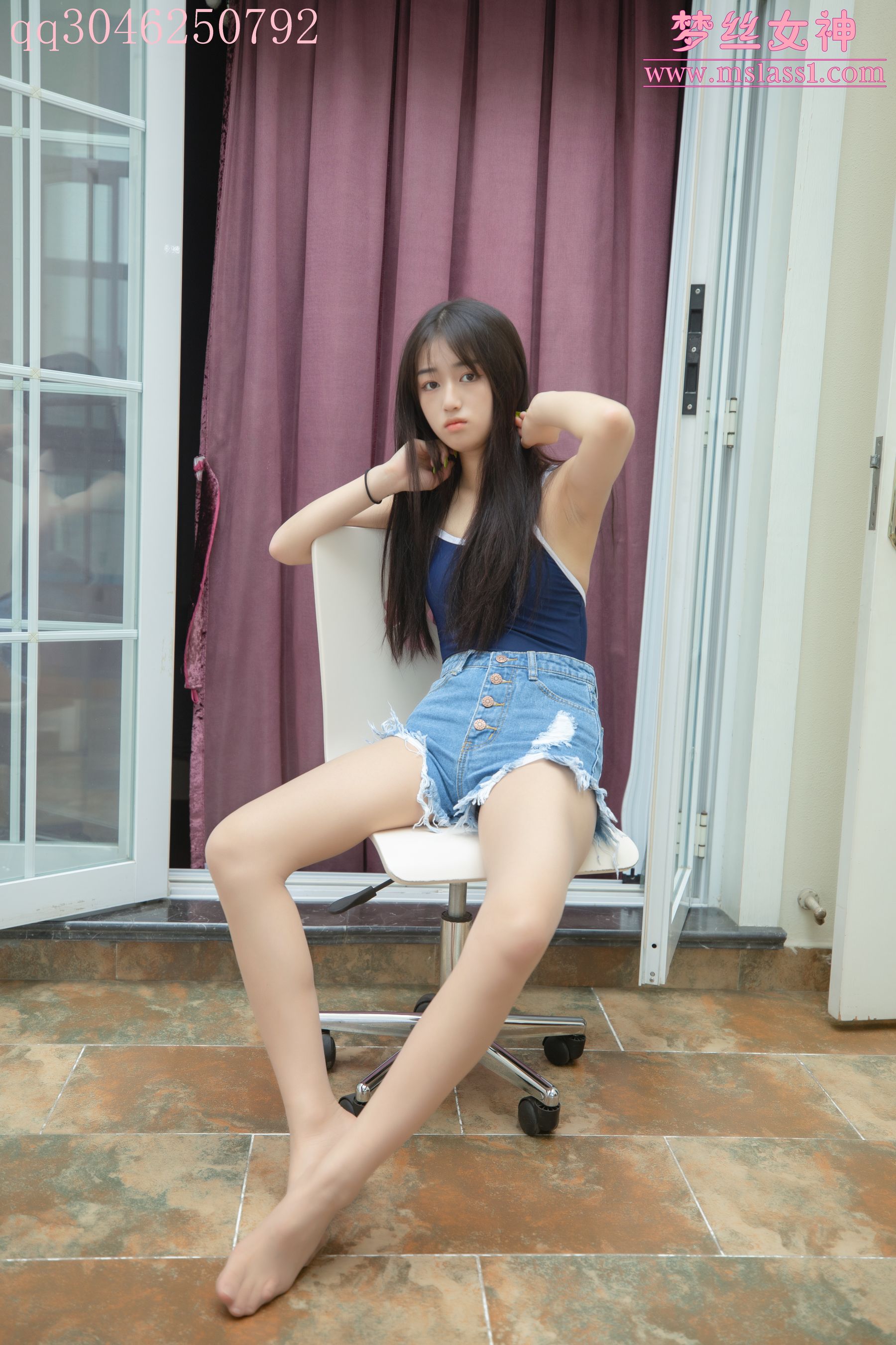 王娇娇 死库水牛仔-图43