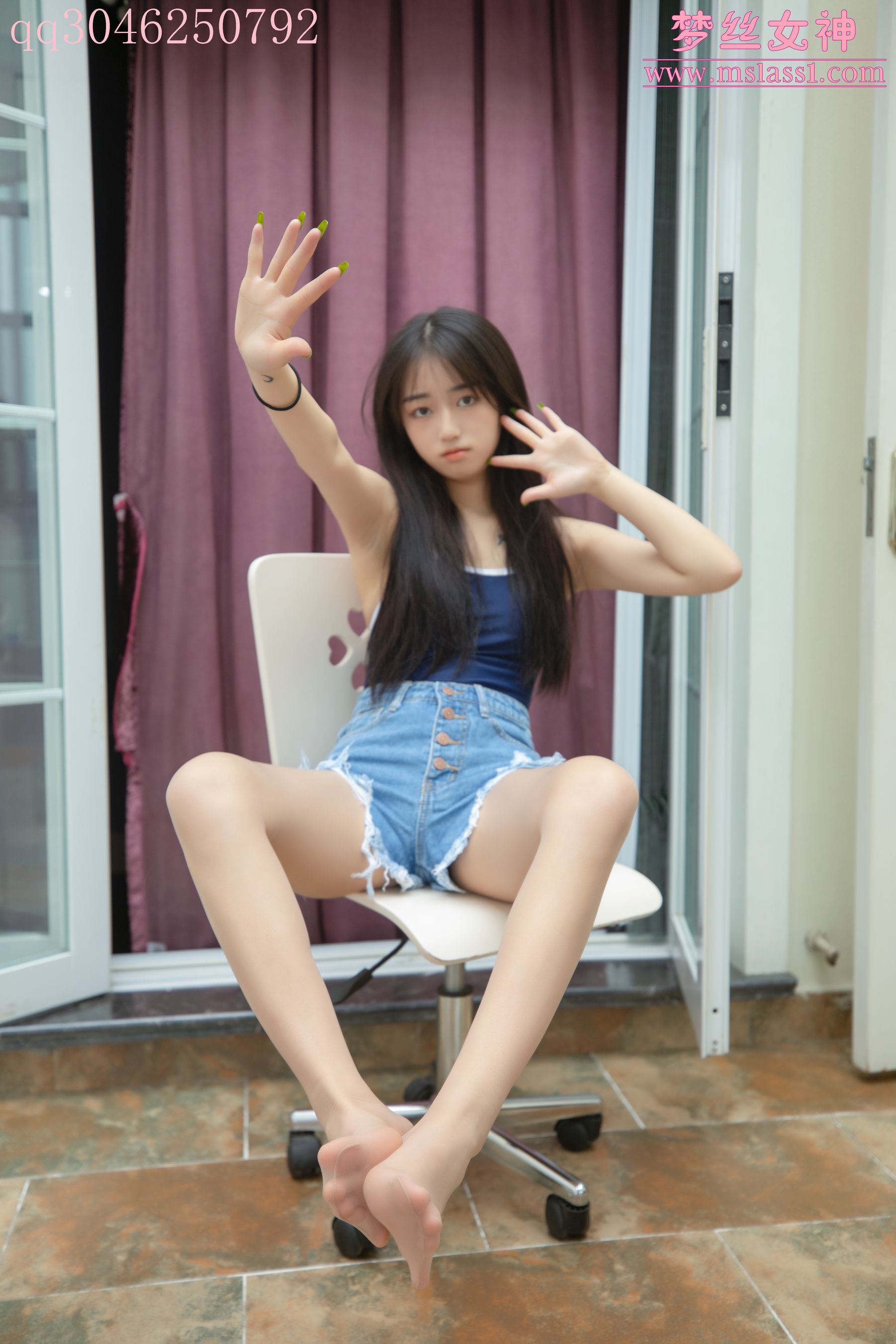 王娇娇 死库水牛仔-图46