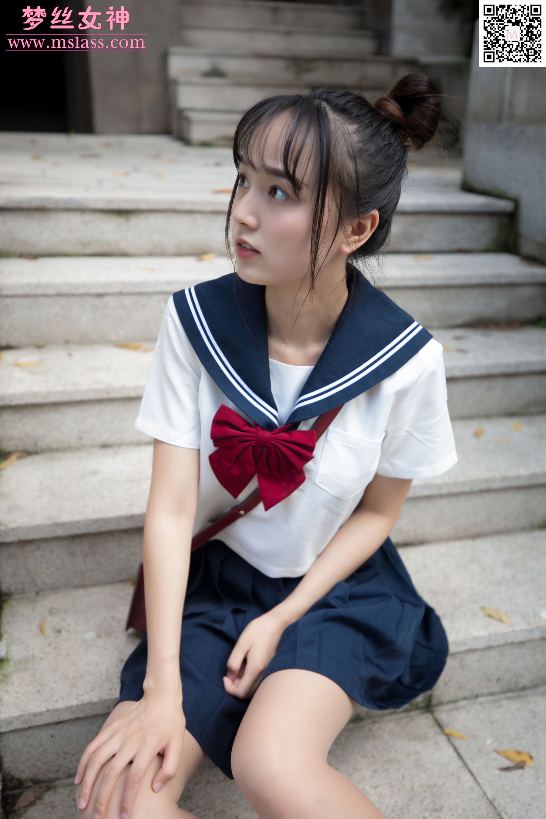 玥玥 JK小女神-图11