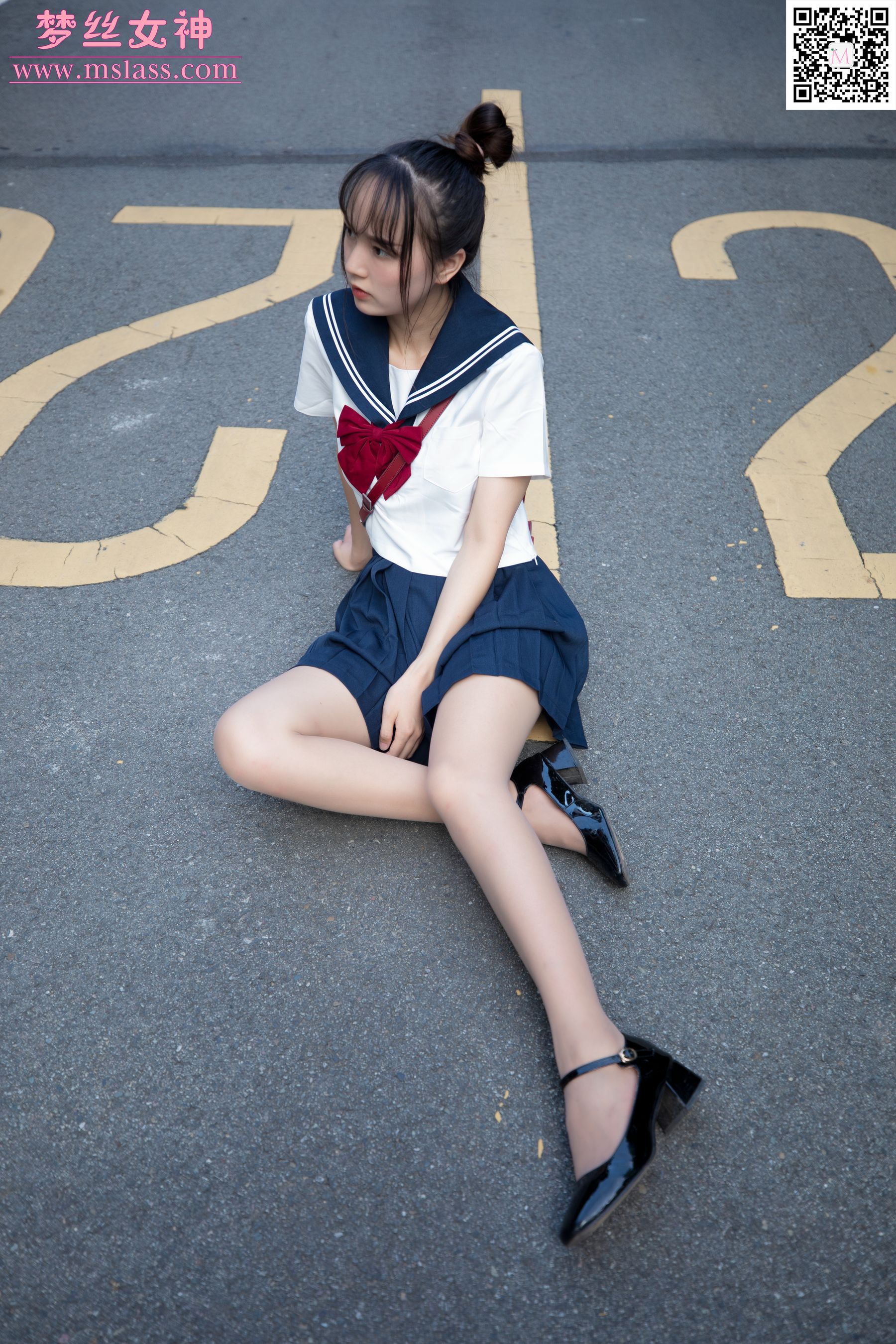 玥玥 JK小女神-图21